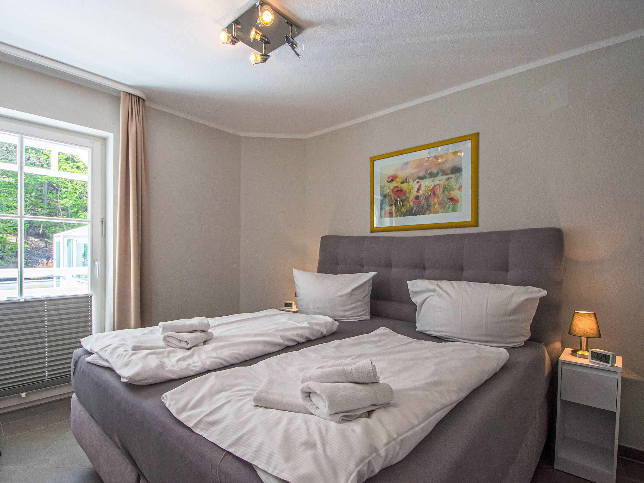 Seeschloss Binz Apartment 9, 2 Minuten zum Strand - Binnen
