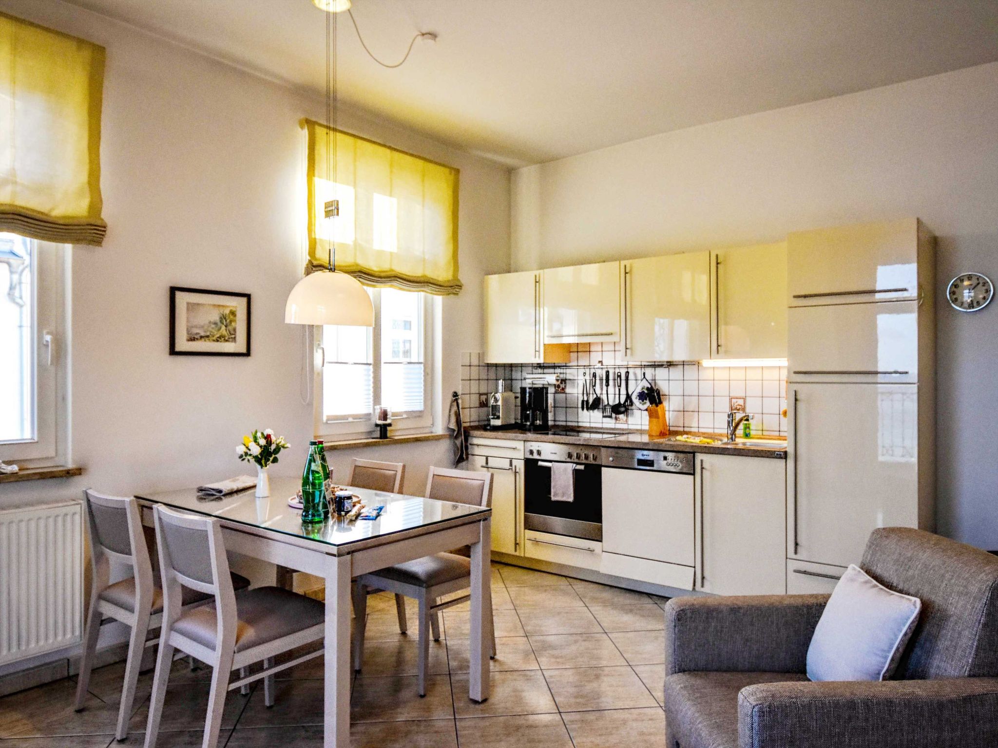 Strandnahe Wohnung mit Großem Balkon und Meerblick