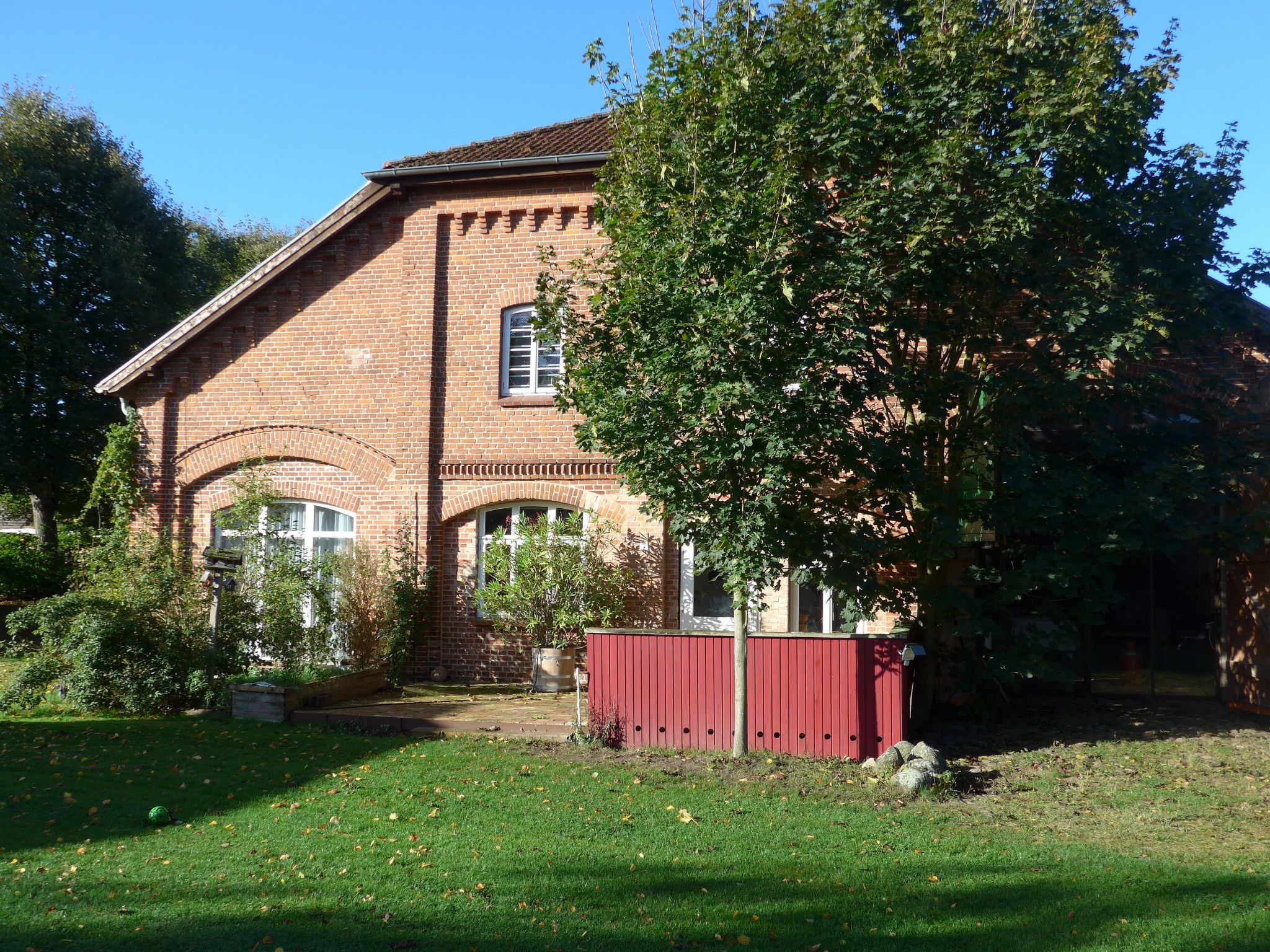 Vakantiehuis met omheinde tuin in Hoppenrade (Duitsland) 1 hond is welkom