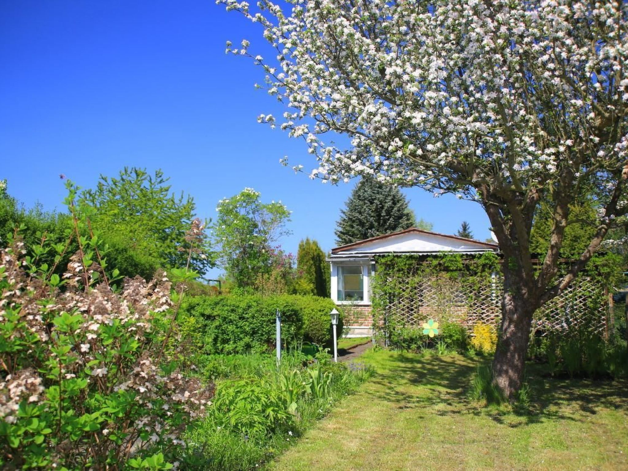 In Storkow mit Schönem Garten-Inside