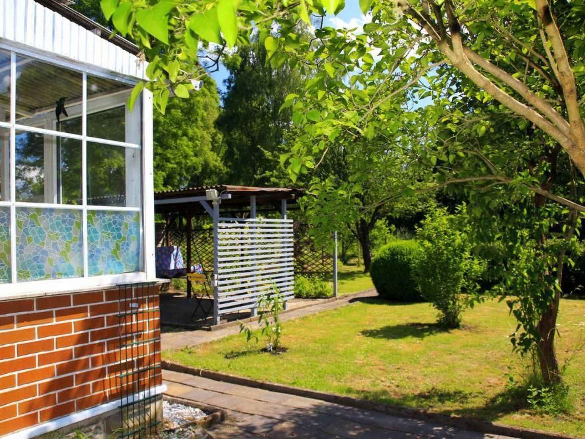 In Storkow mit Schönem Garten-Inside