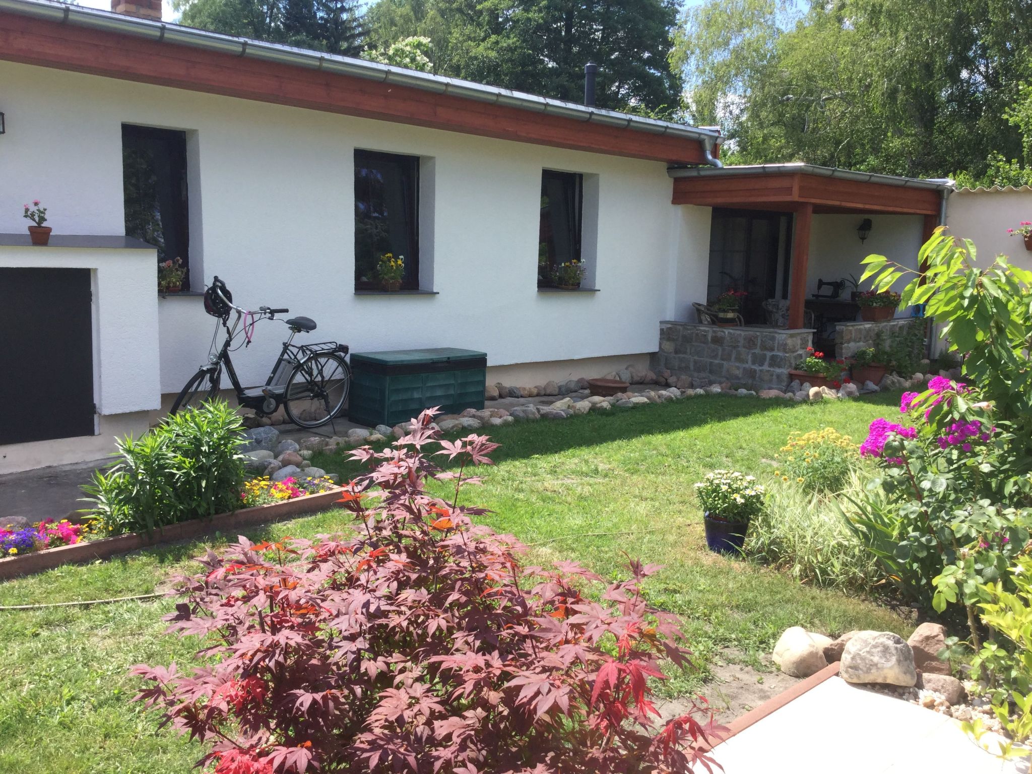 Kleines Ferienhaus in Rangsdorf mit großem Garten-Binnen
