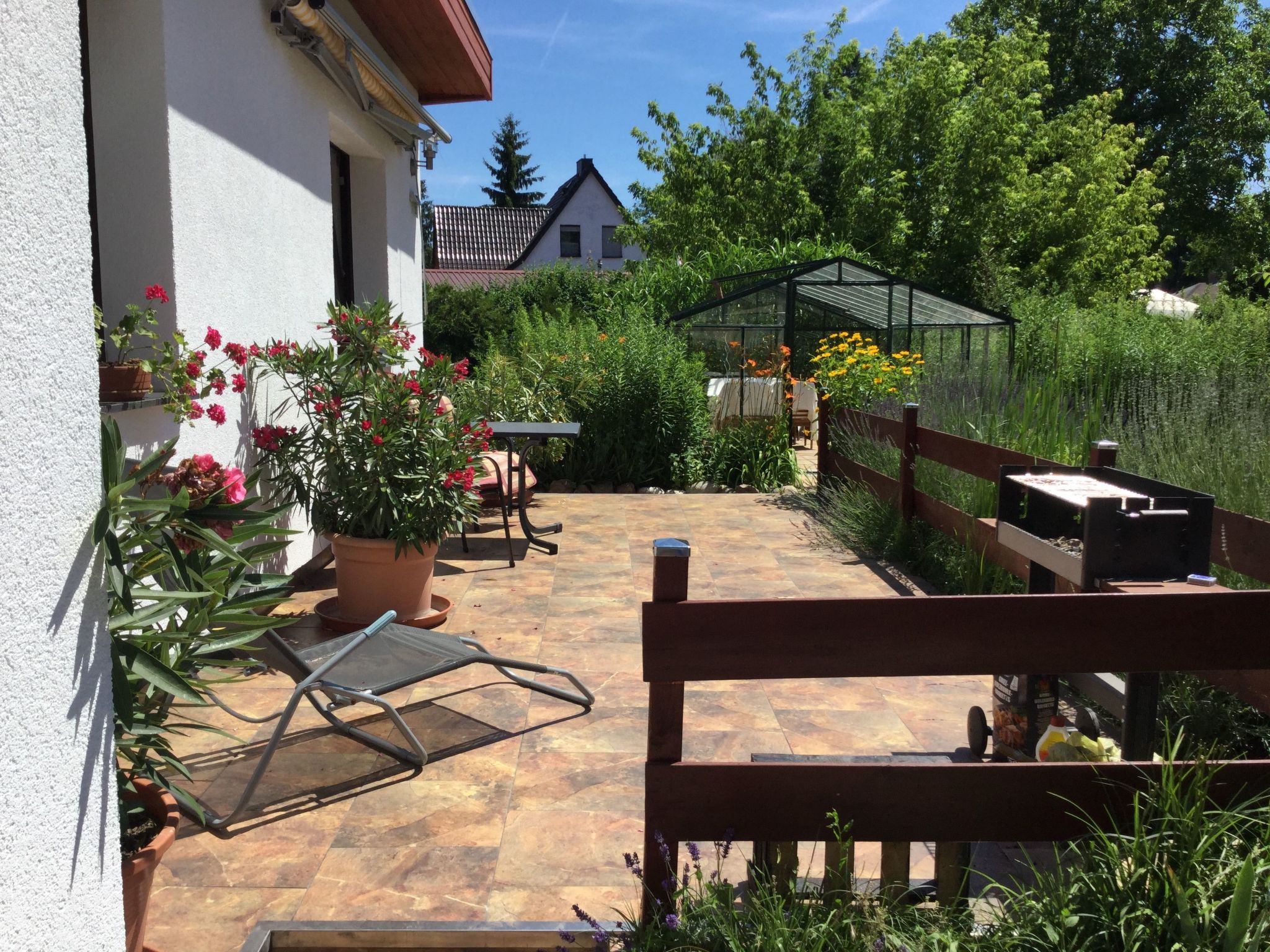Kleines Ferienhaus in Rangsdorf mit großem Garten-Binnen