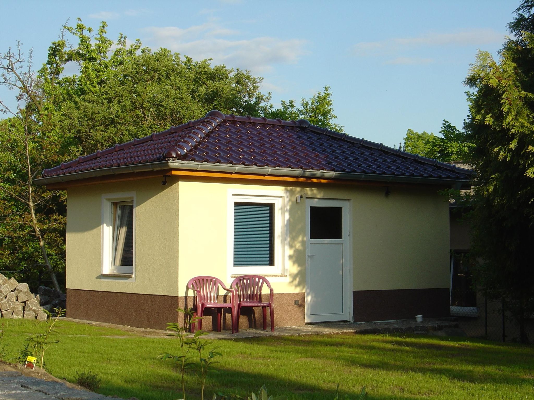 Appartement mit Terrasse - Draußen