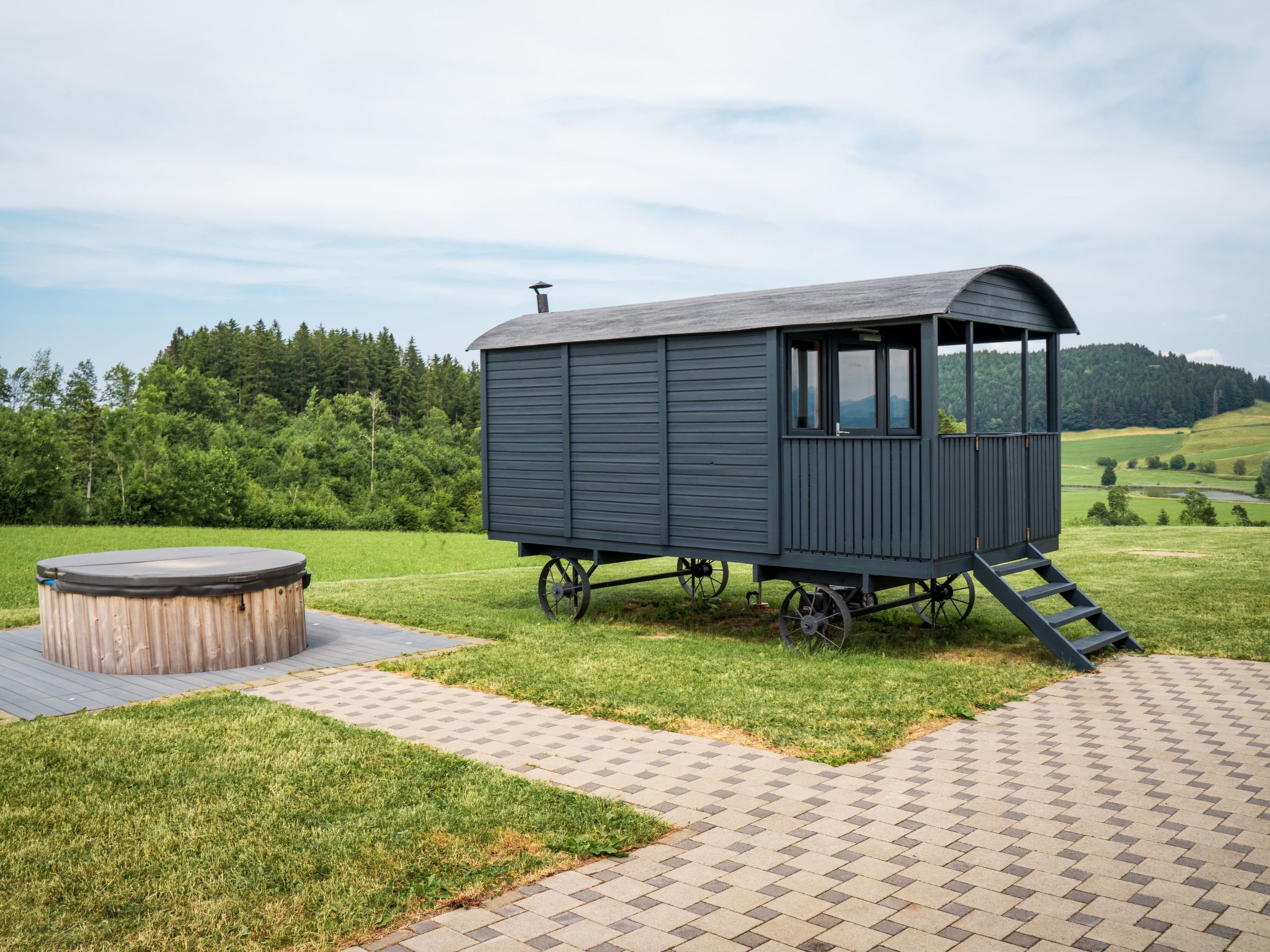 Residenz Zugspitzblick mit 6 Schlafzimmern-Drinnen