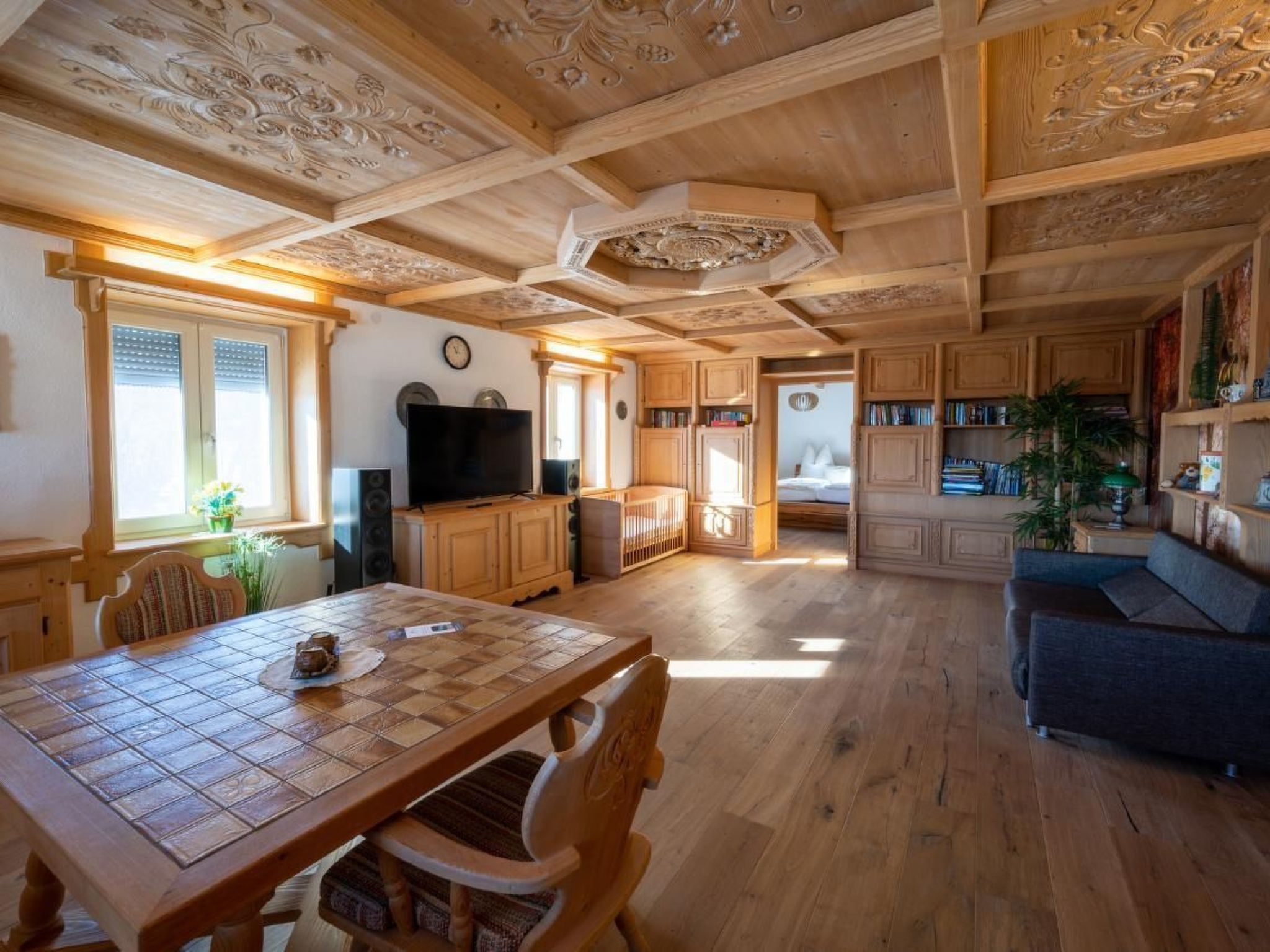 Residenz Zugspitzblick mit 6 Schlafzimmern-Drinnen