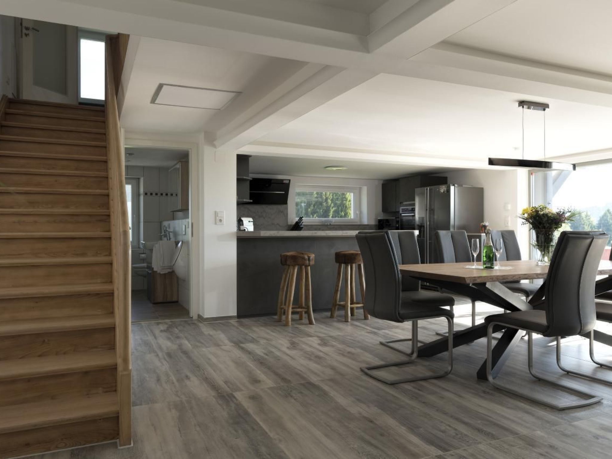 Appartement in Oberallgäu mit Großer Terrasse-Drinnen