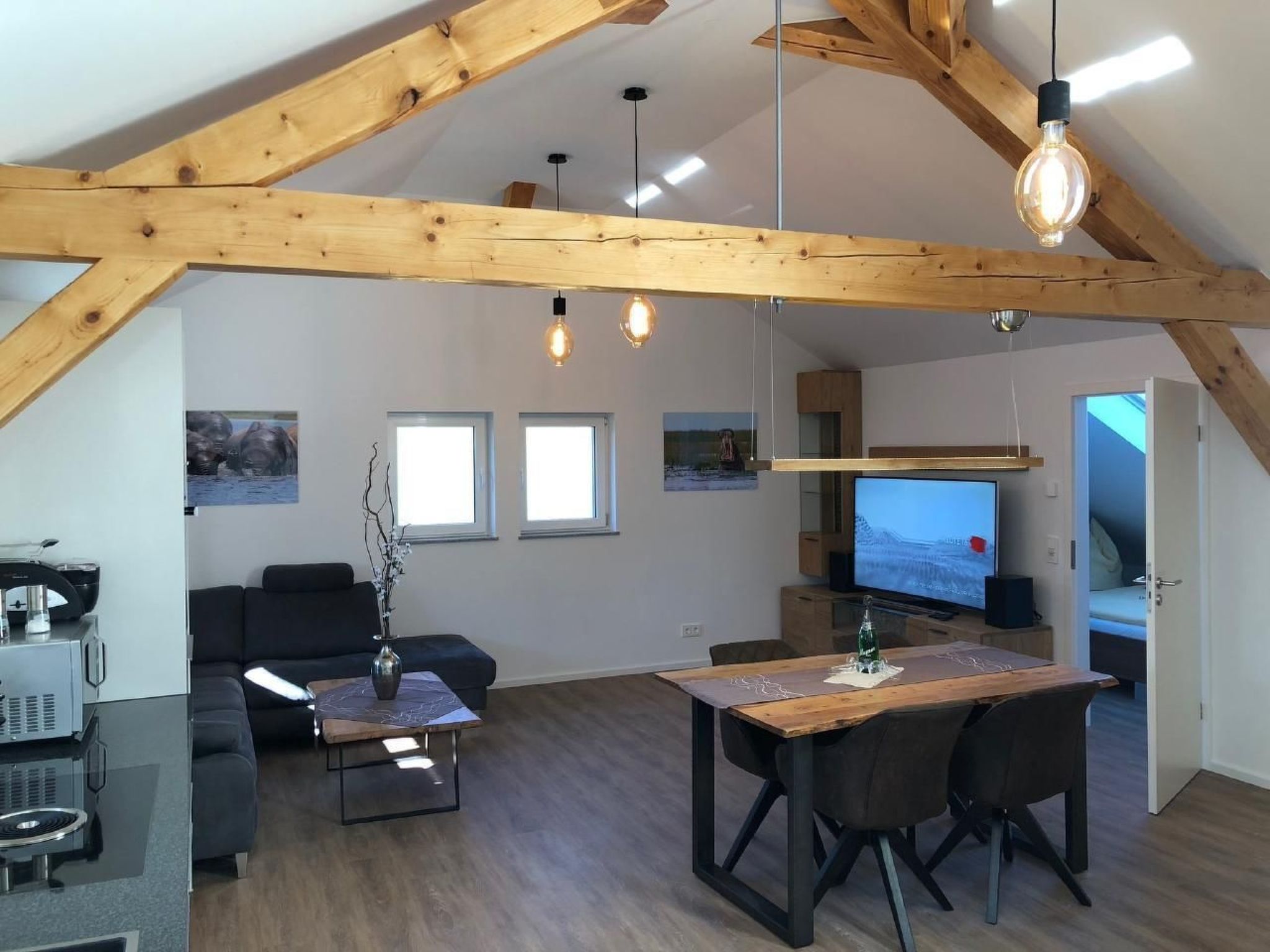 In Buchenberg mit Garten und Terrasse-Drinnen