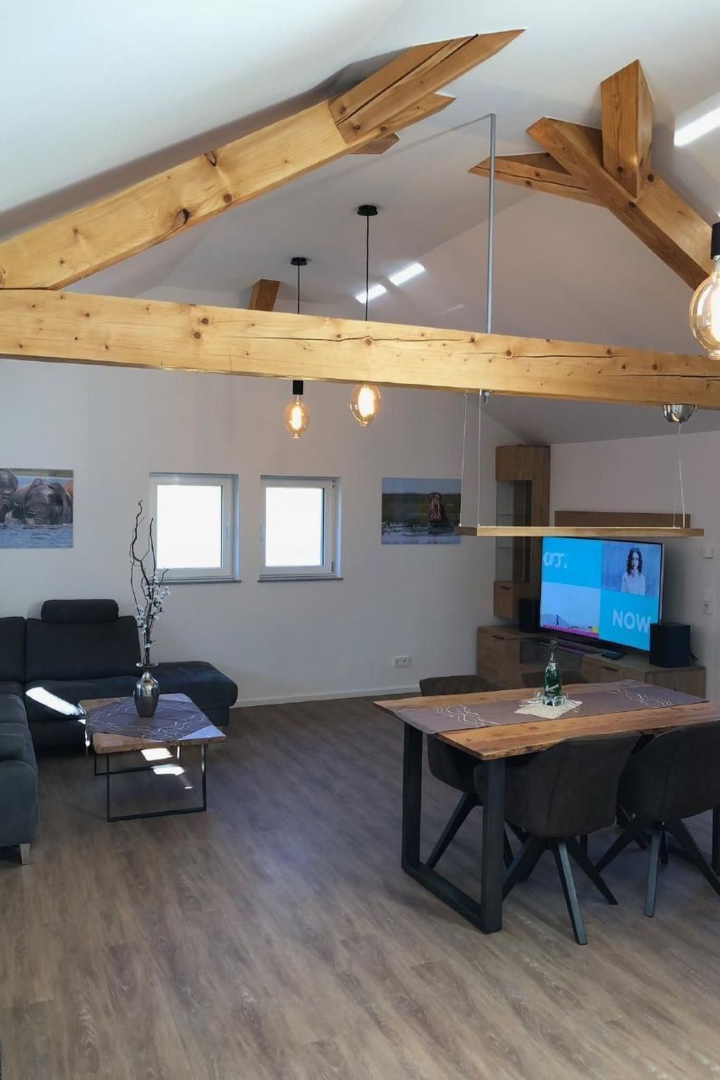 In Buchenberg mit Garten und Terrasse-Drinnen