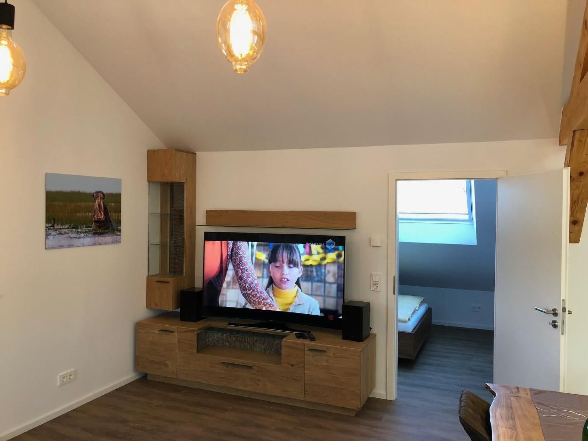 In Buchenberg mit Garten und Terrasse-Drinnen