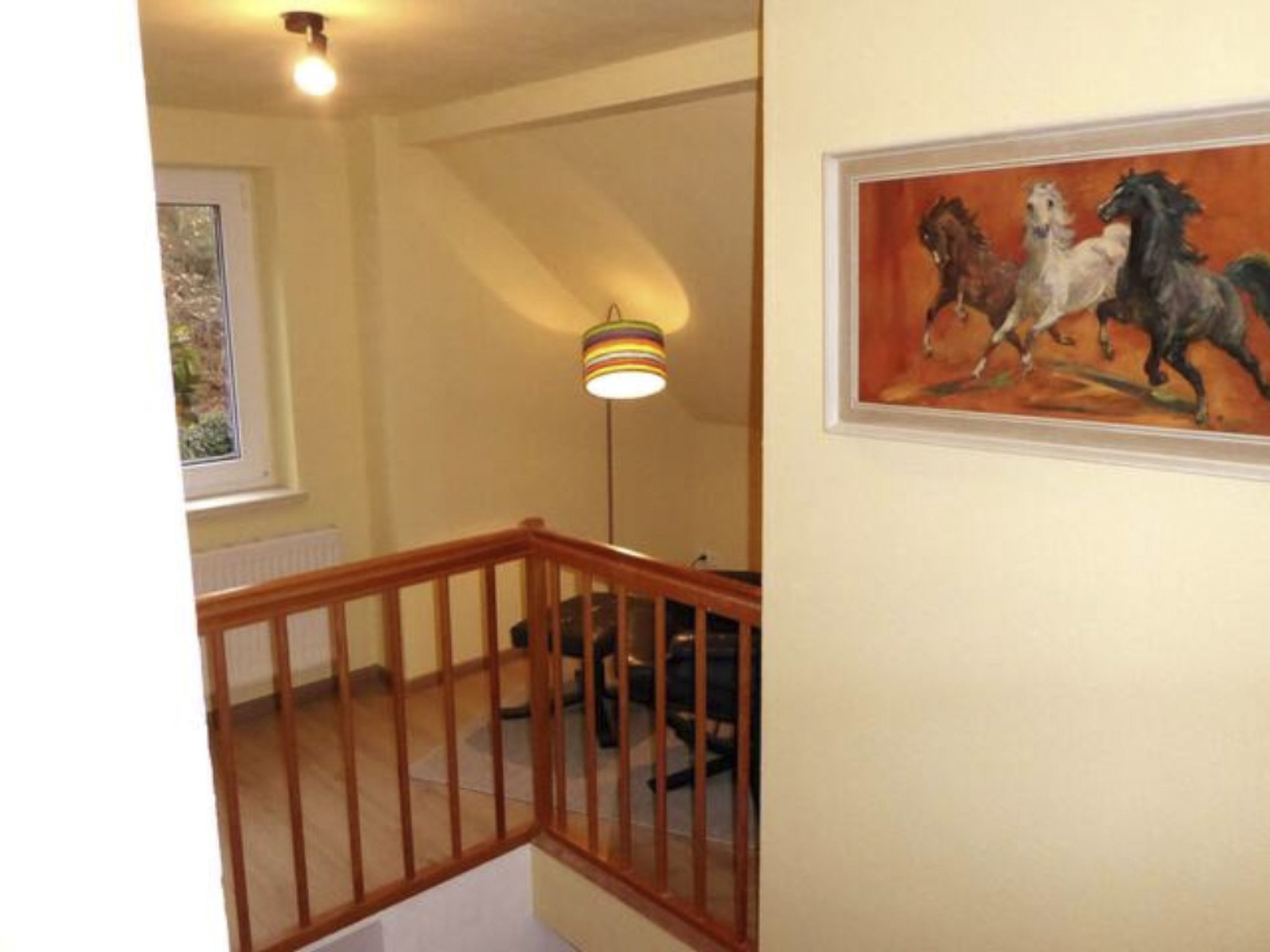 Wohung mit Balkon und Garten nahe Stadtgrenze-Drinnen