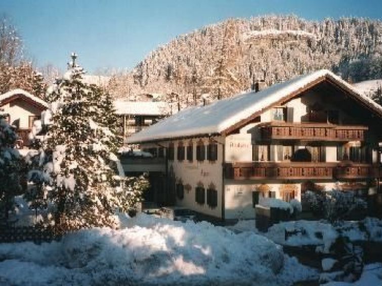 Vrijstaand appartement in Oberstdorf op 400m van de piste in Oberstdorf