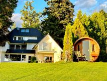 Villa Noho: 240m² luxe aan de Bodensee met sauna, tuin & uitzicht op de bergen - thumbnail 4