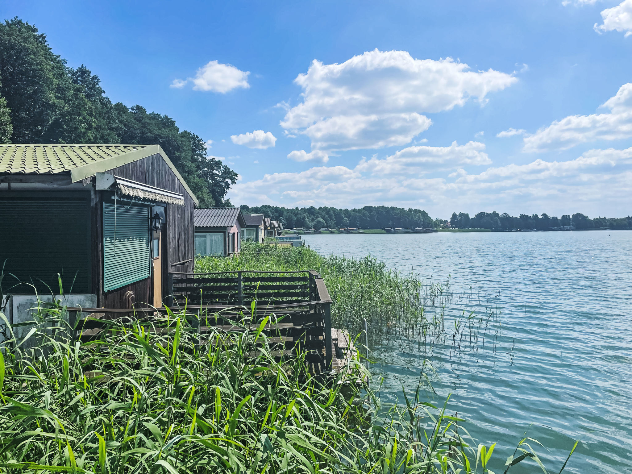 Bootshaus auf dem See-Buiten