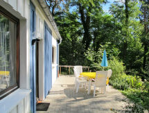 Knus vrijstaand vakantiehuis voor 3 personen bij het meer in Himmelpfort - thumbnail 1