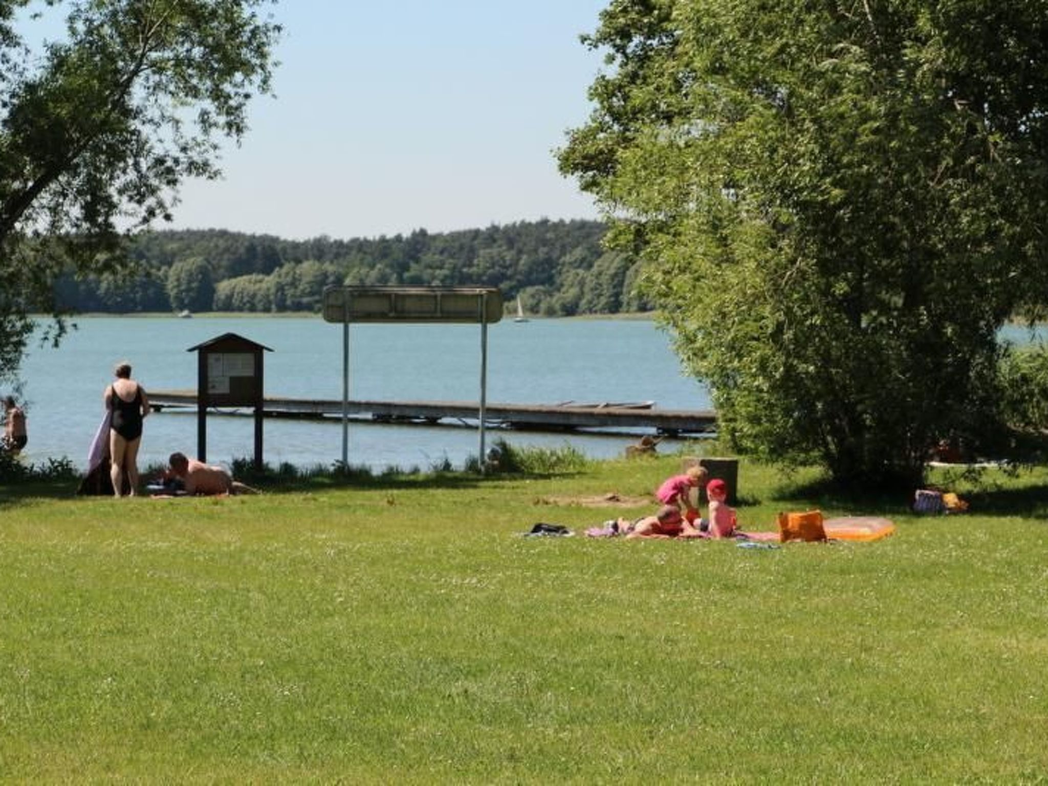 In Hohenlychen mit Grill, Loggia 3-Binnen