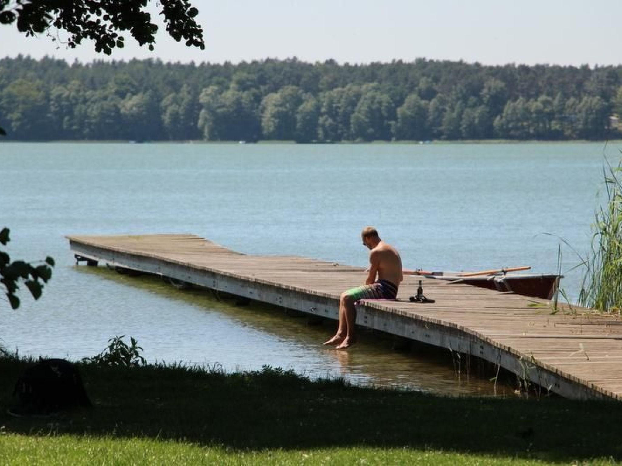 In Hohenlychen mit Grill, Loggia 3-Binnen