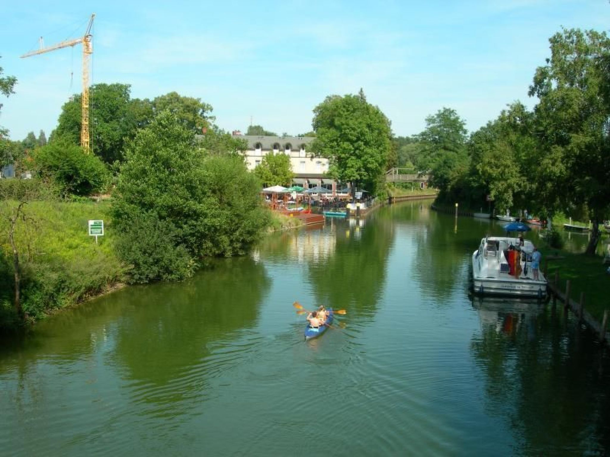 Wasserschleuse in Wesenberg-Strasen-Drinnen