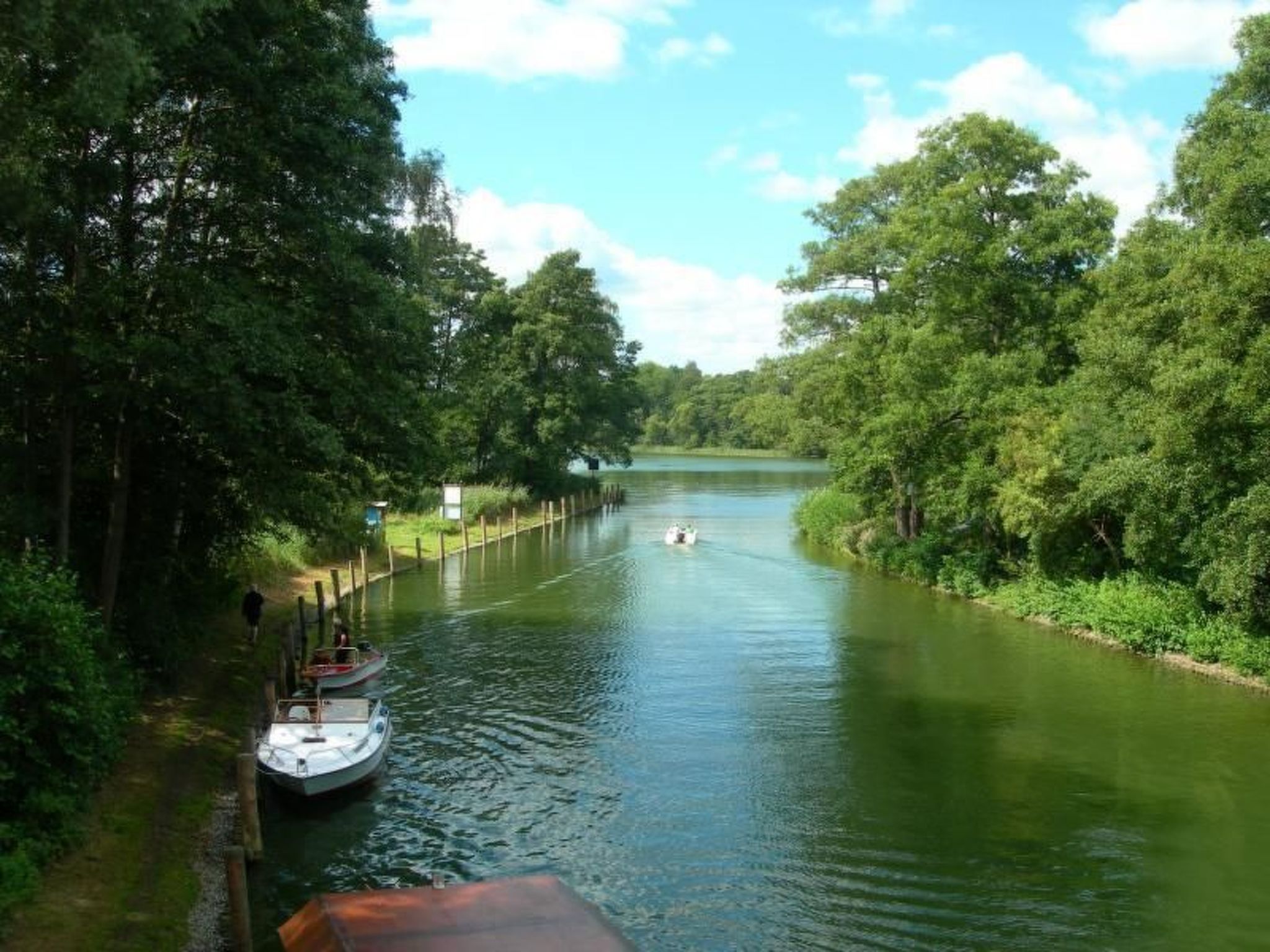 Wasserschleuse in Wesenberg-Strasen-Drinnen