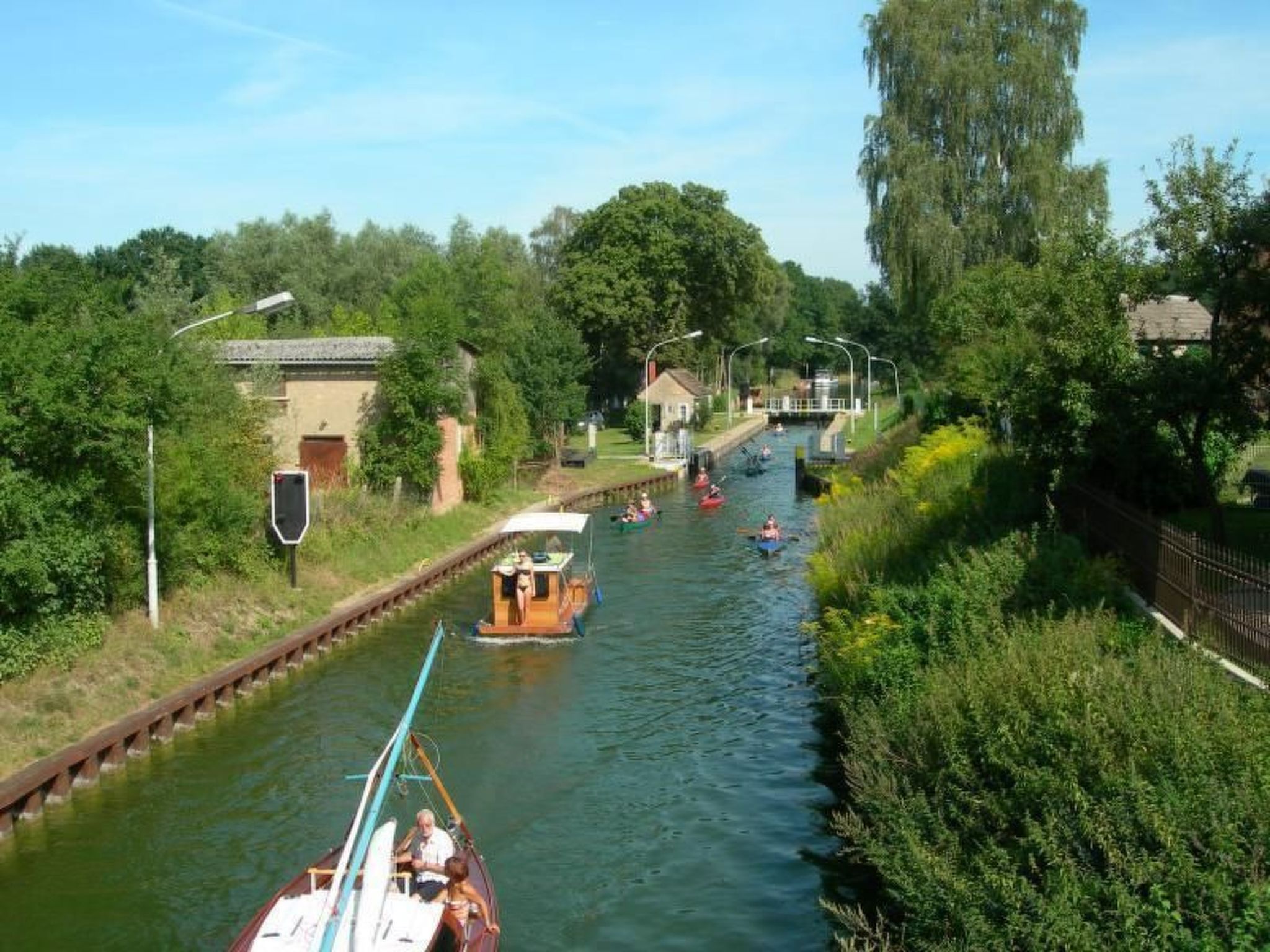Wasserschleuse in Wesenberg-Strasen-Drinnen
