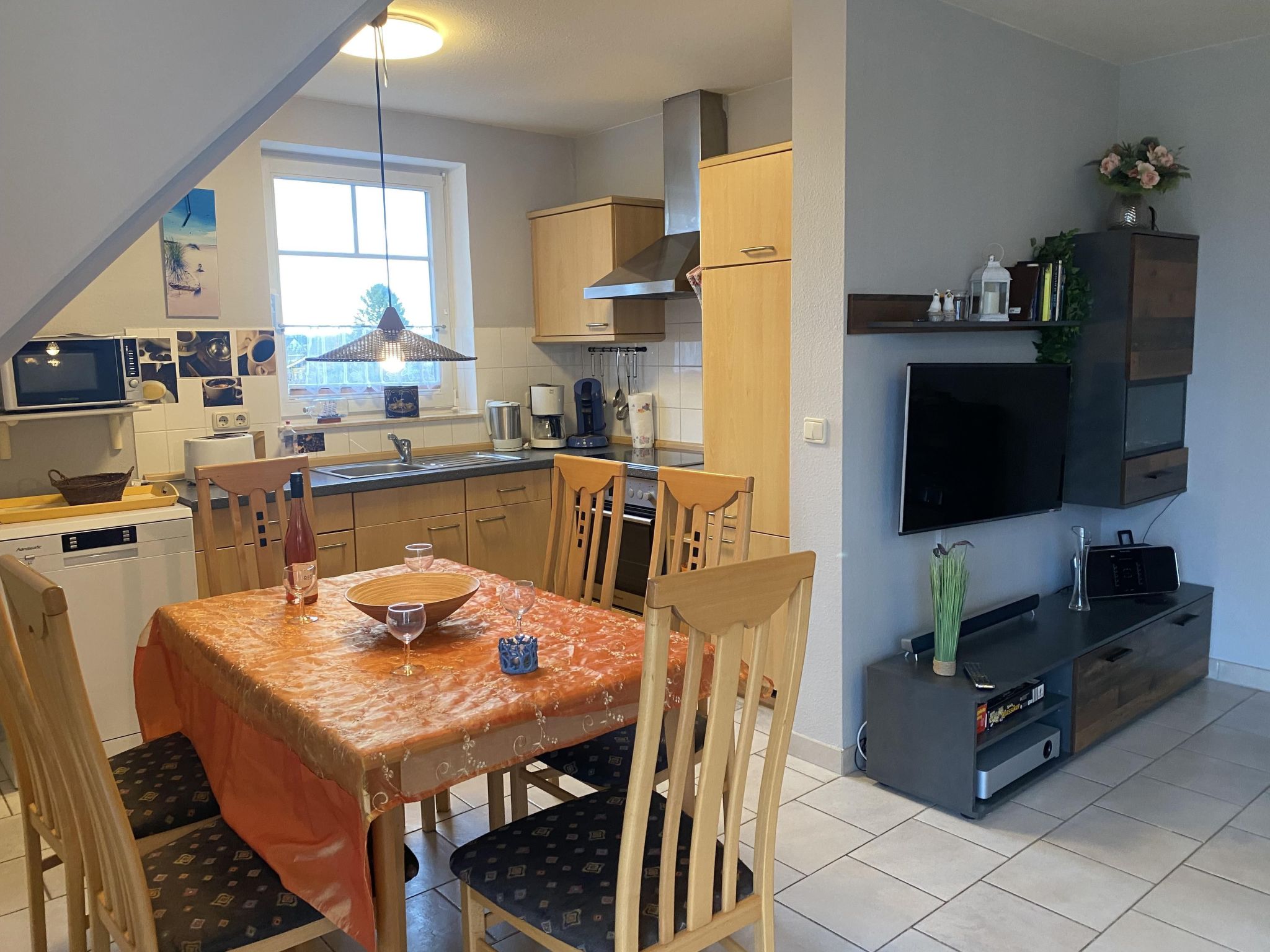 Moderne Wohnung in Karlshagen mit Grill und Garten-Dedans