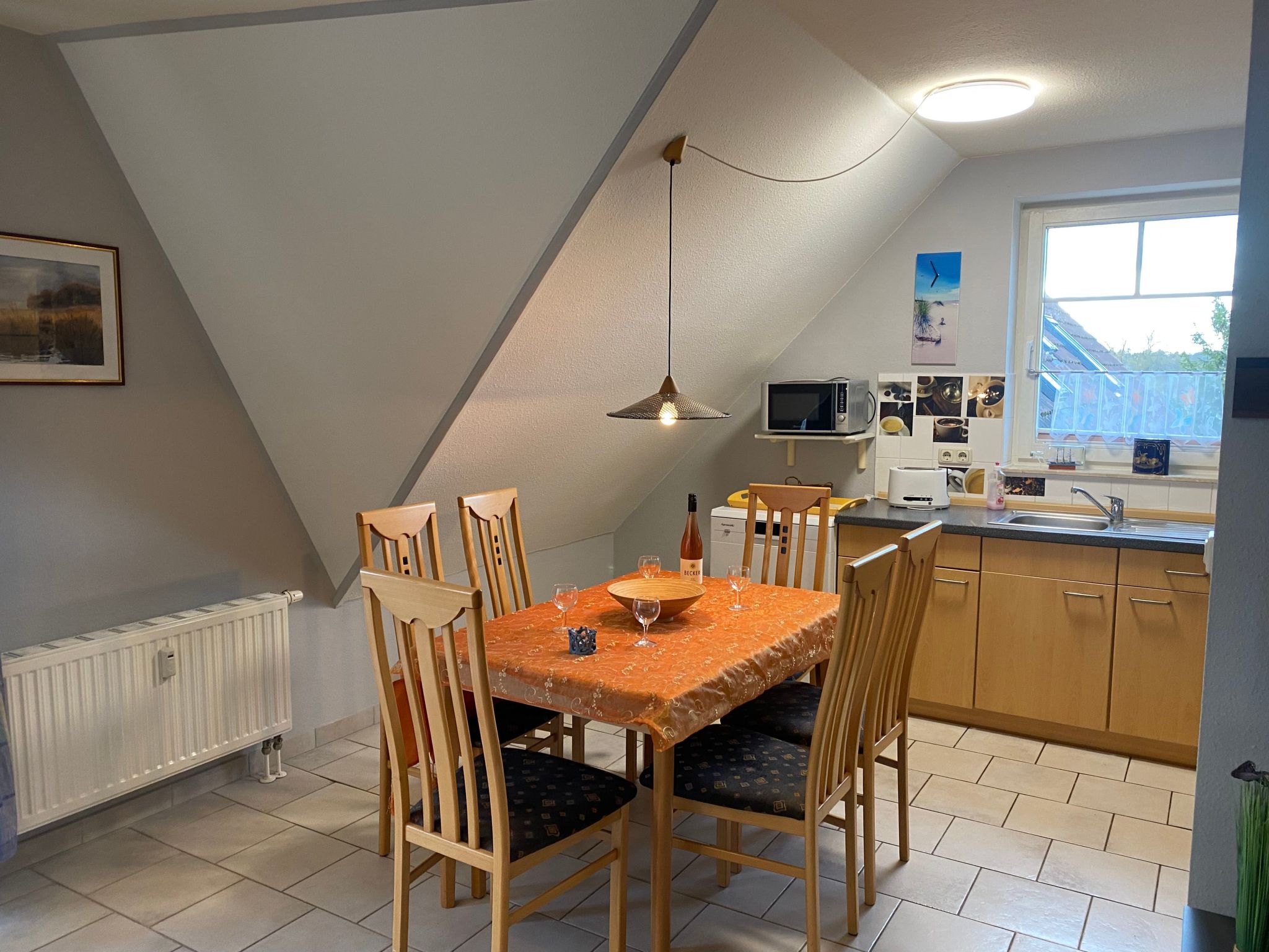 Moderne Wohnung in Karlshagen mit Grill und Garten-Dedans