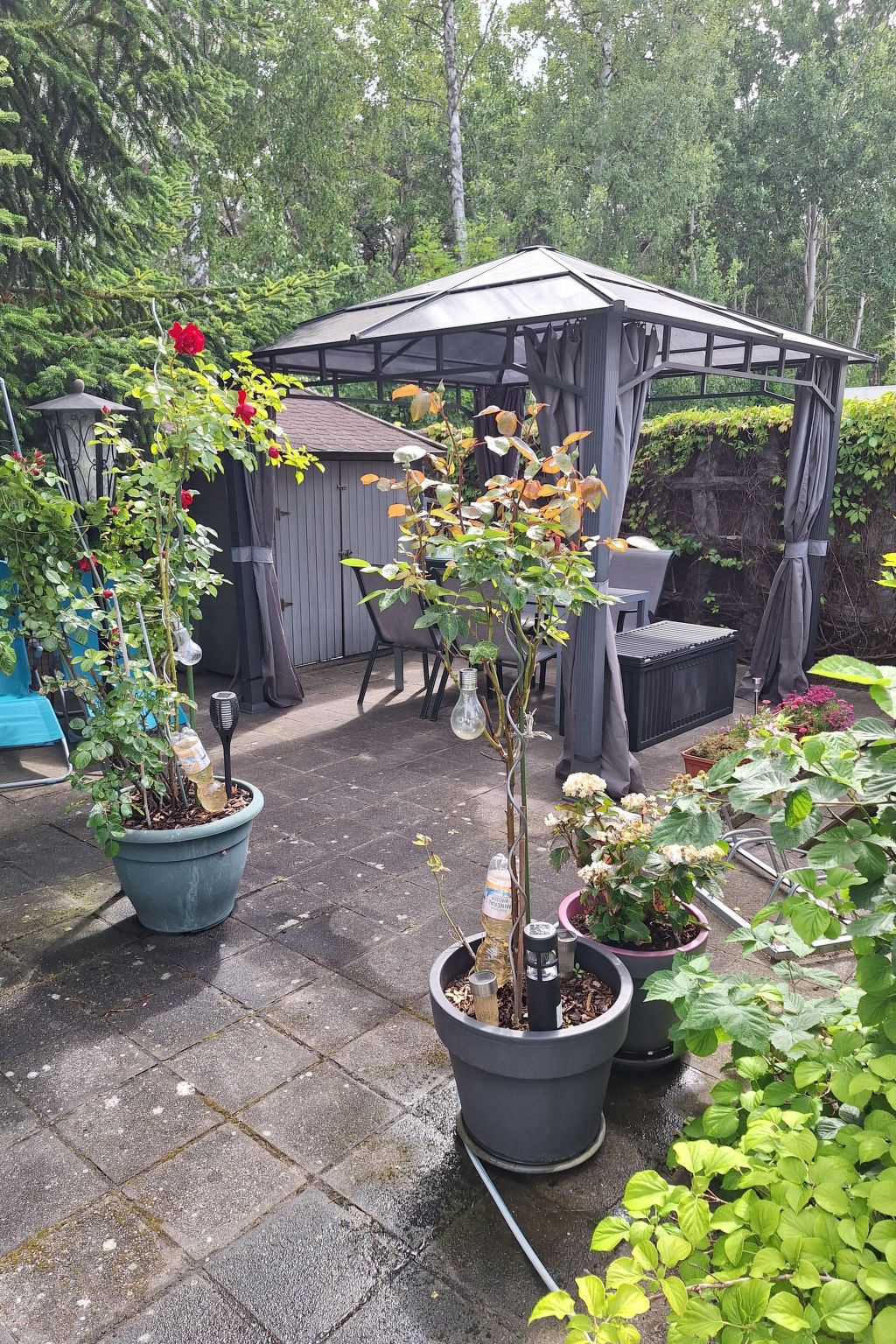 Reetgedecktes Haus-Dedans