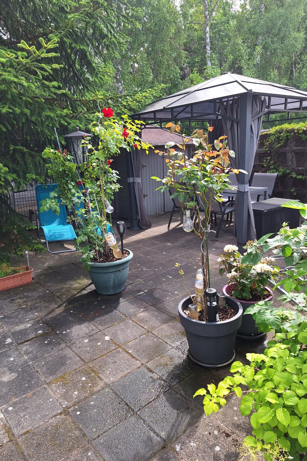 Reetgedecktes Haus-Dedans