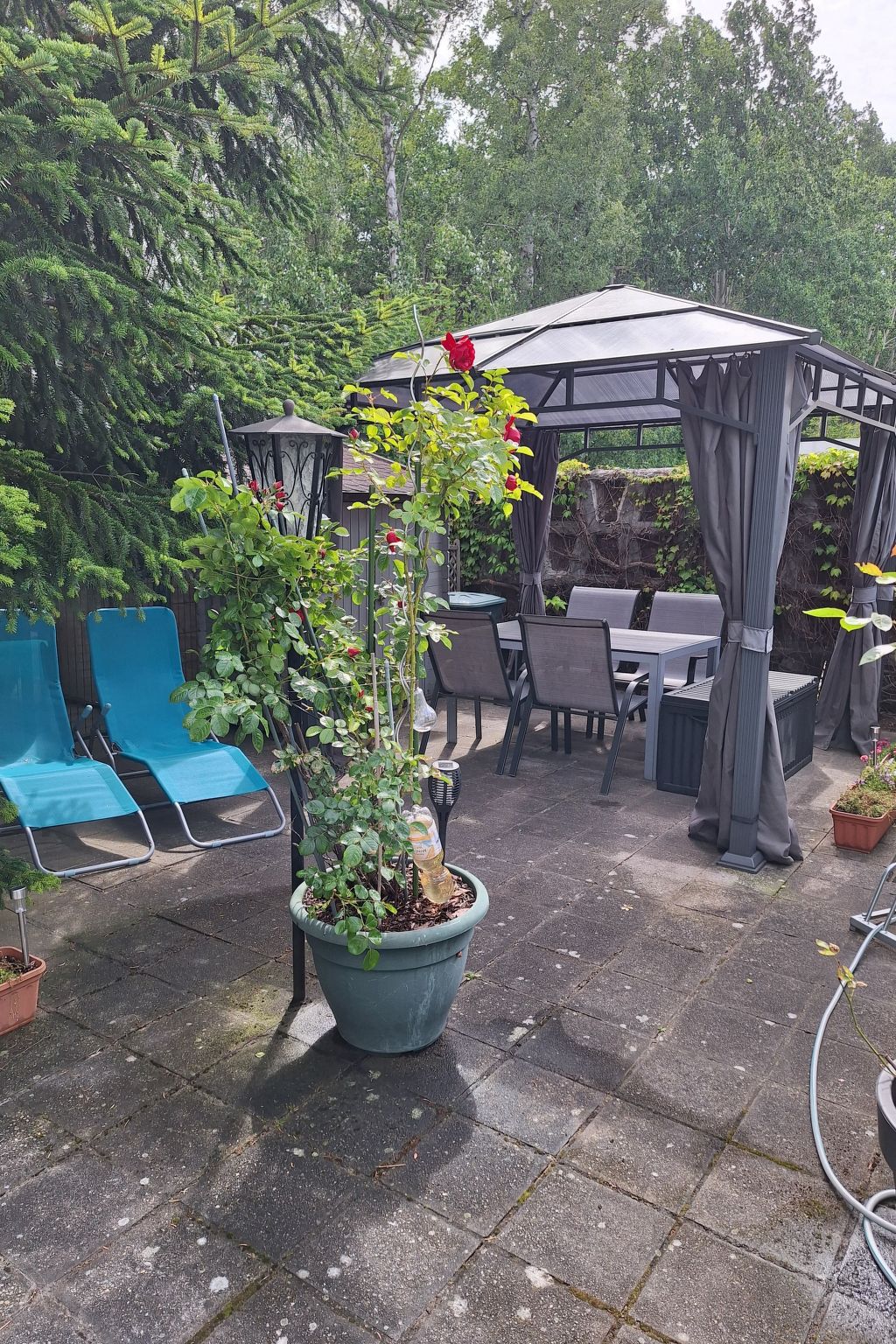 Reetgedecktes Haus-Dedans