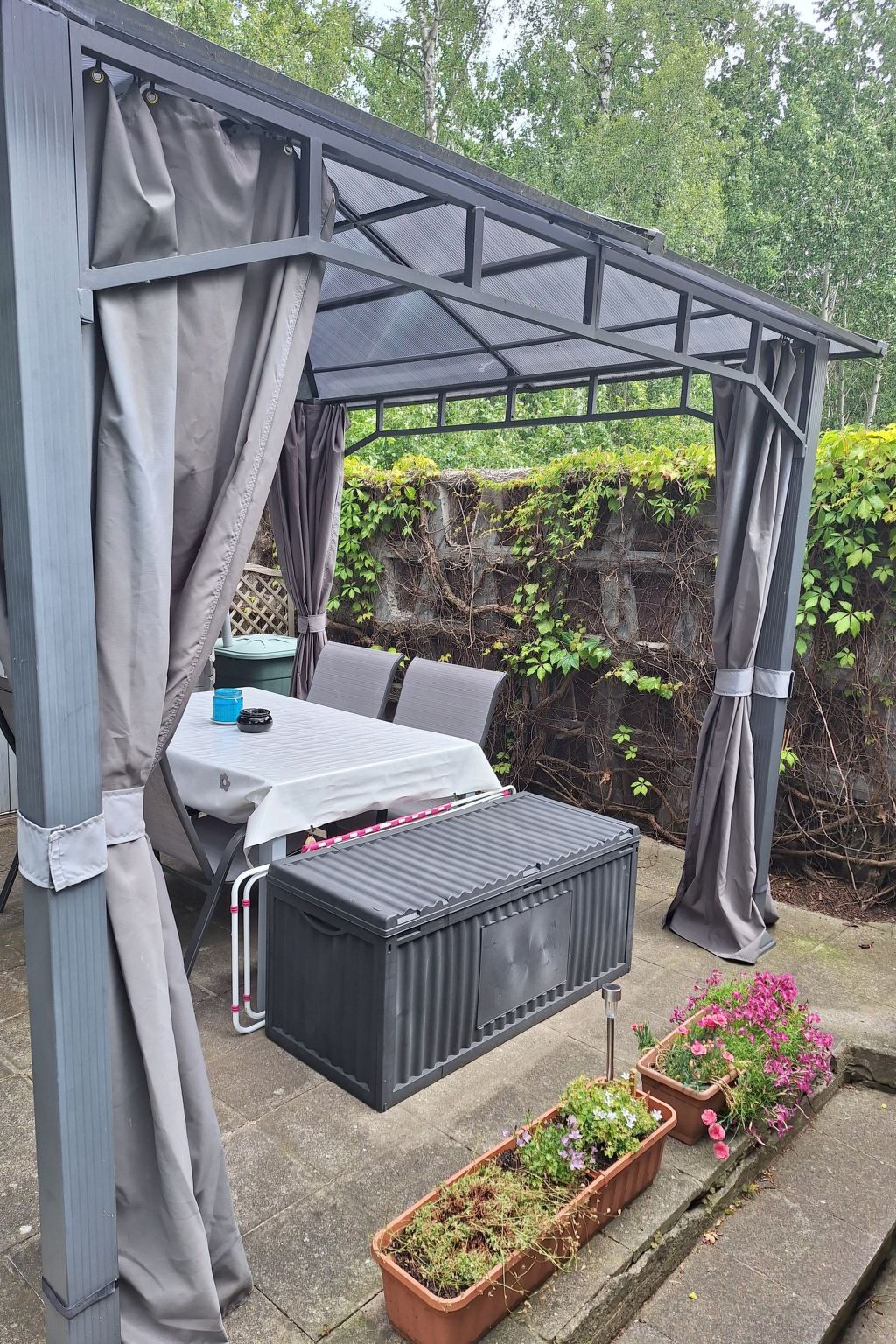 Reetgedecktes Haus-Dedans