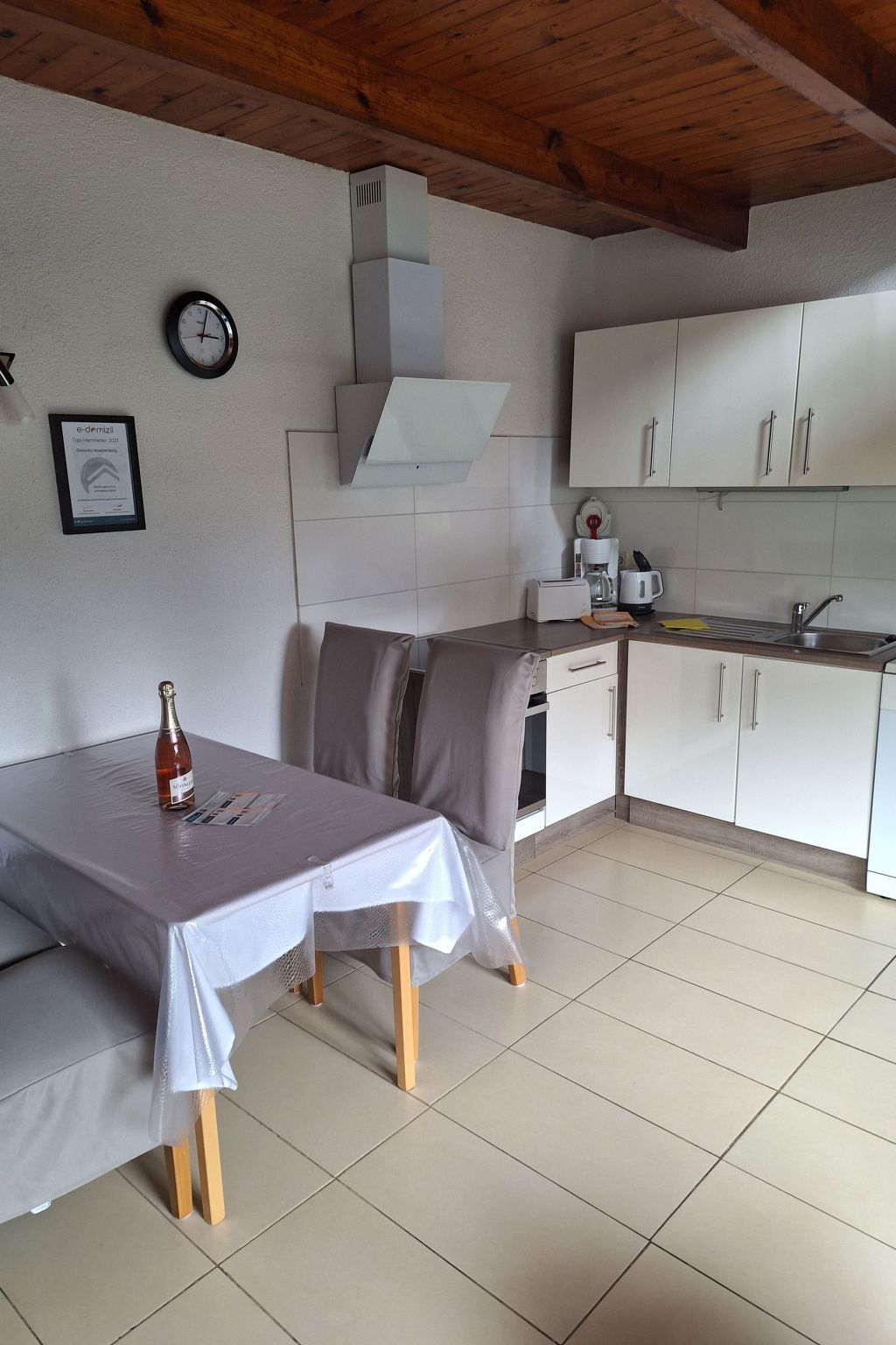 Reetgedecktes Haus-Dedans