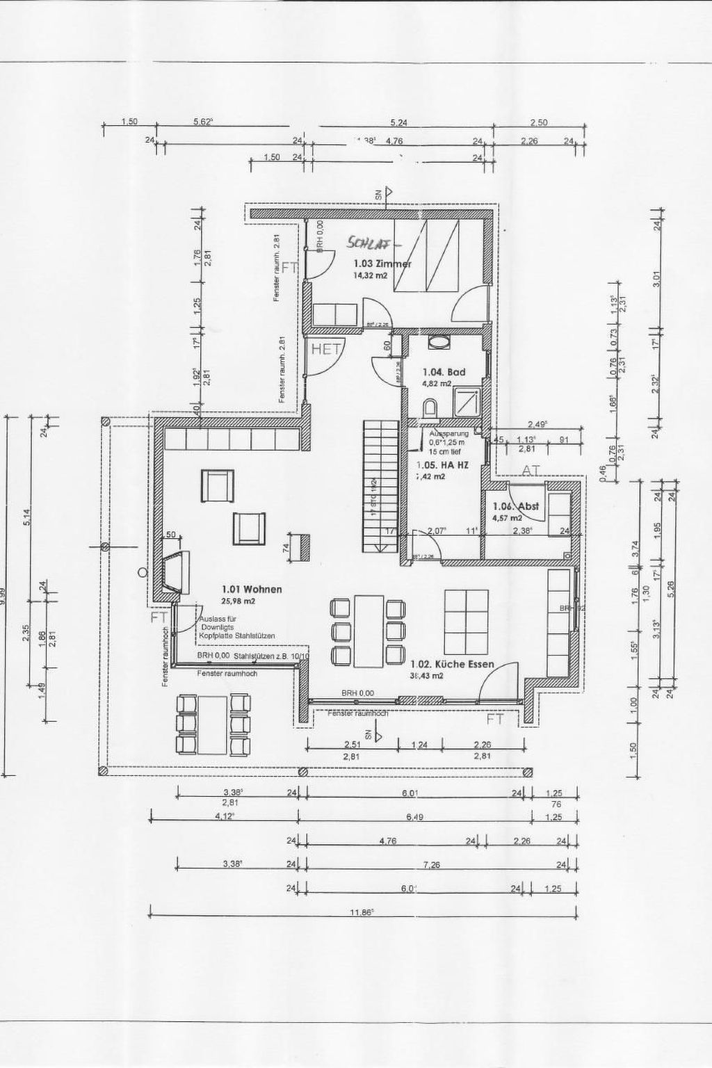 "Haus zum Kapitän"-Binnen