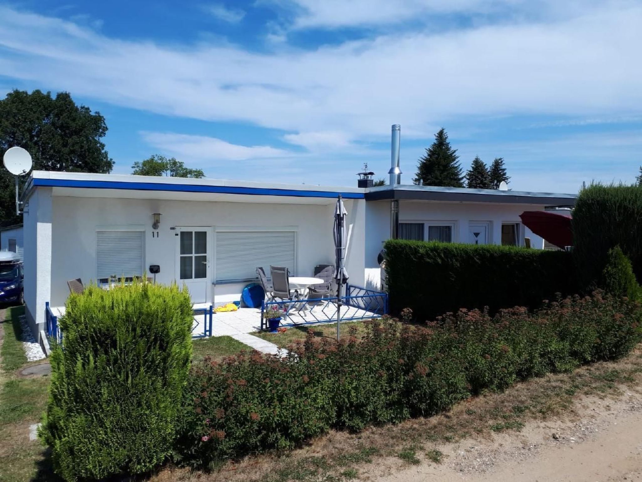 In Tarnewitz mit Terrasse und Grill