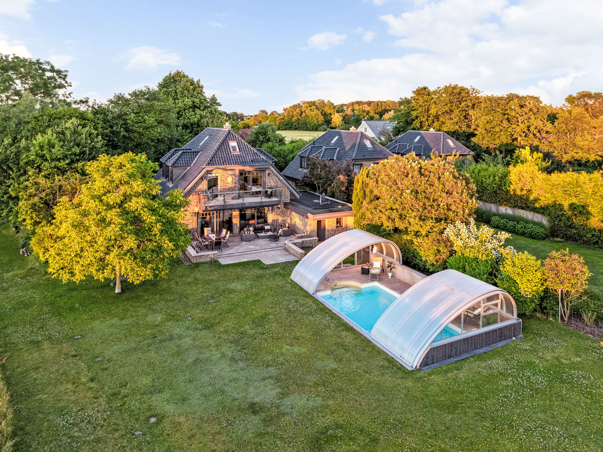 Maison Duxcaar Villas – Vue aérienne, photo 49 sur 74