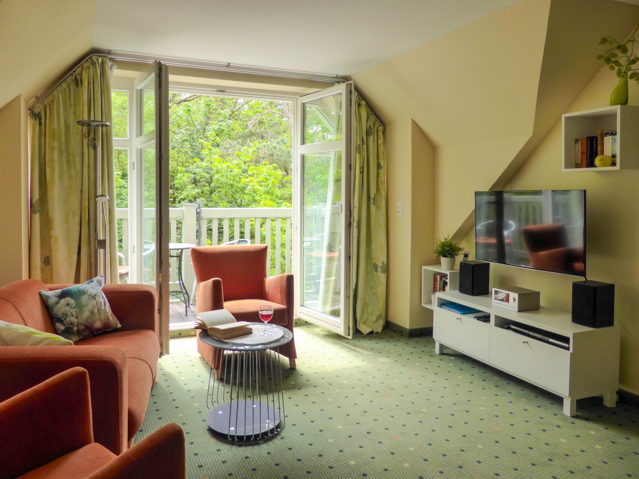 Apartment am Strand-Binnen