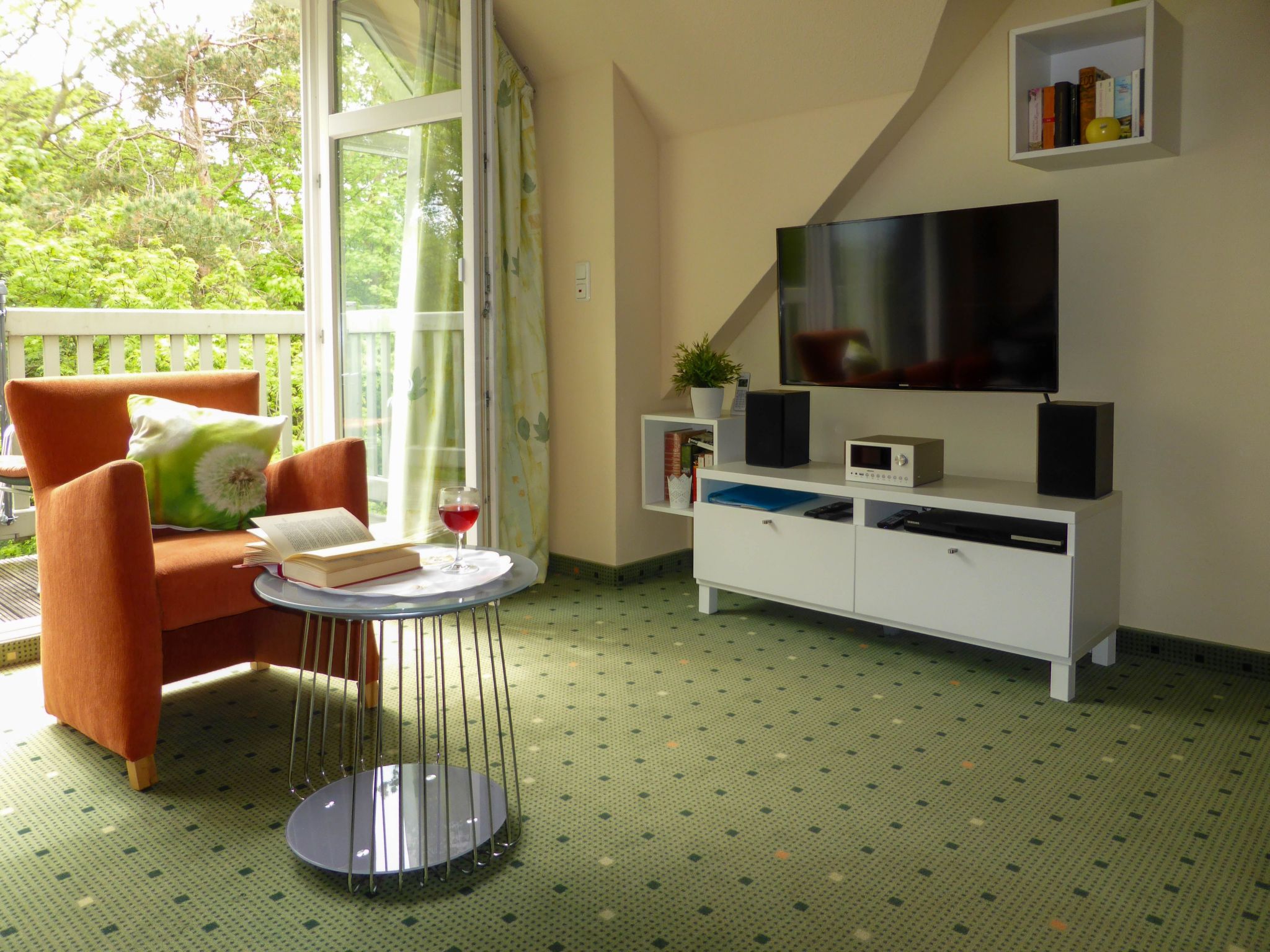 Apartment am Strand-Binnen