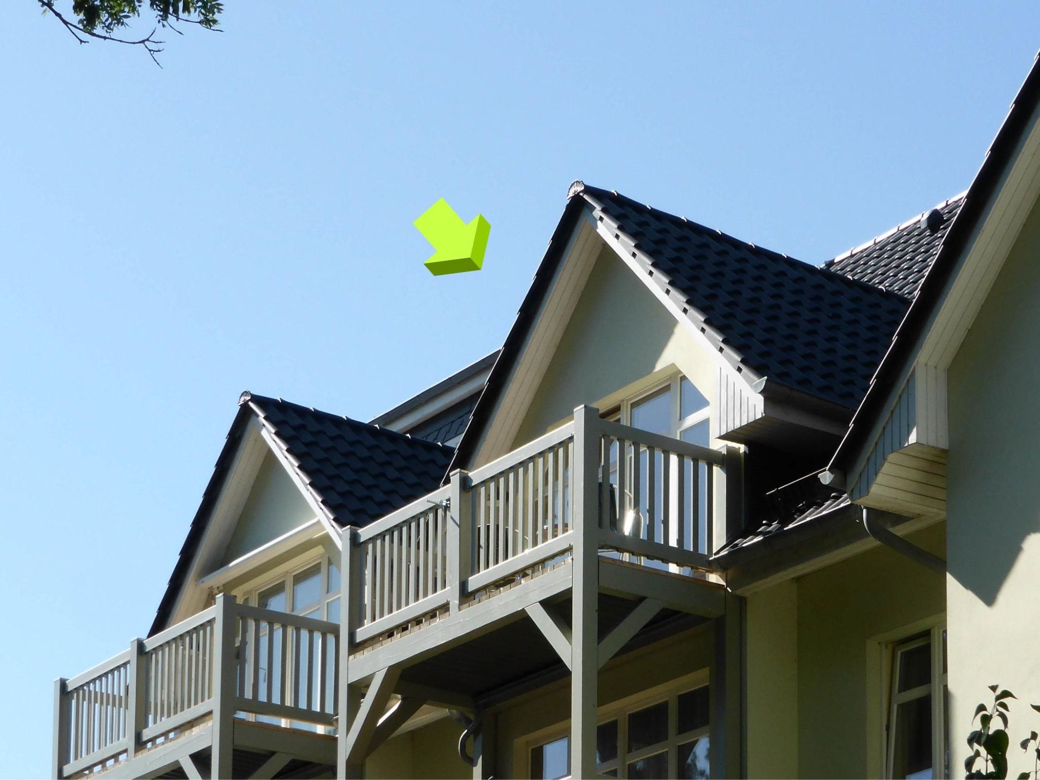 Apartment am Strand-Binnen