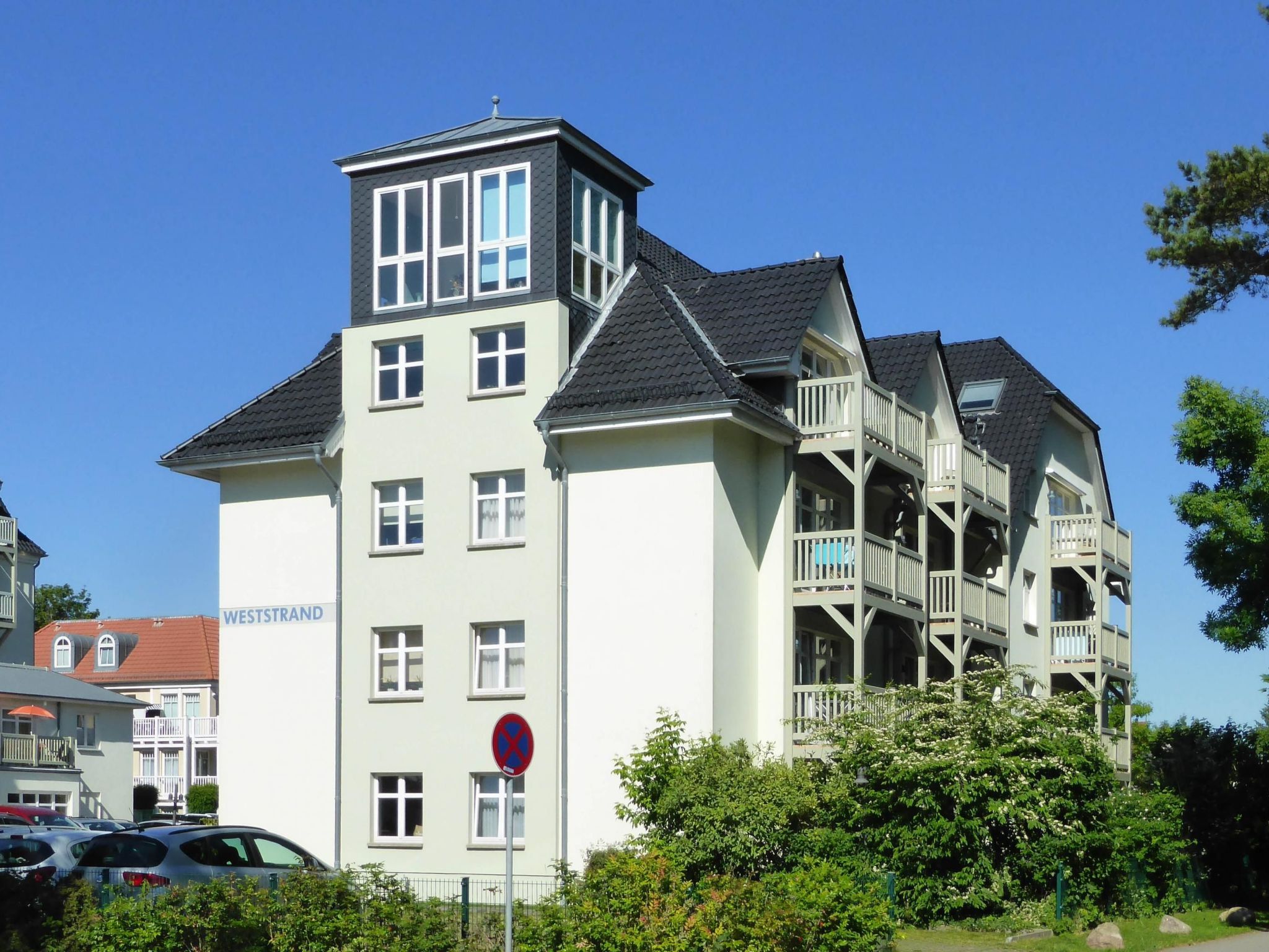 Apartment am Strand-Binnen