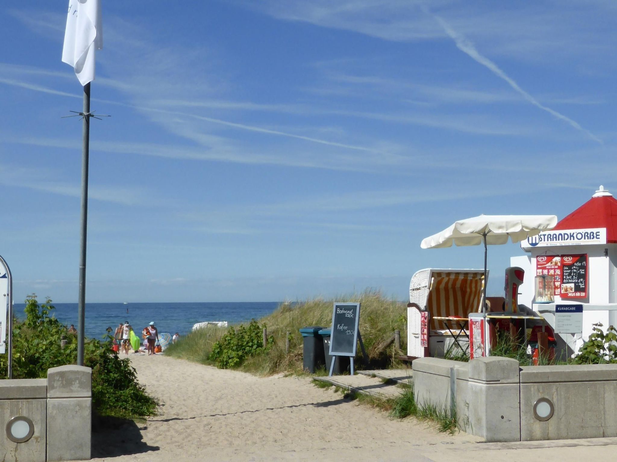 Apartment am Strand-Binnen