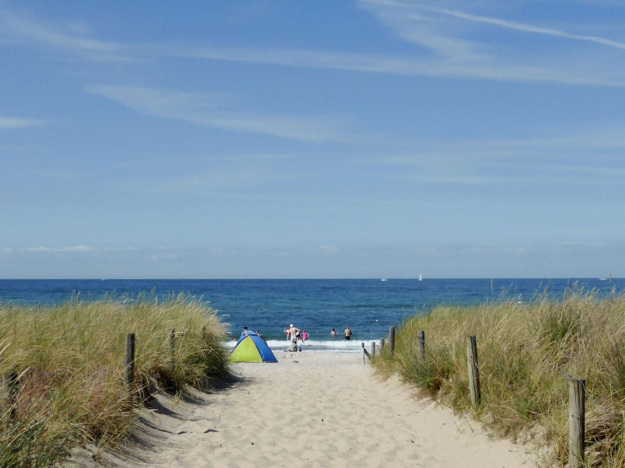 Apartment am Strand-Binnen