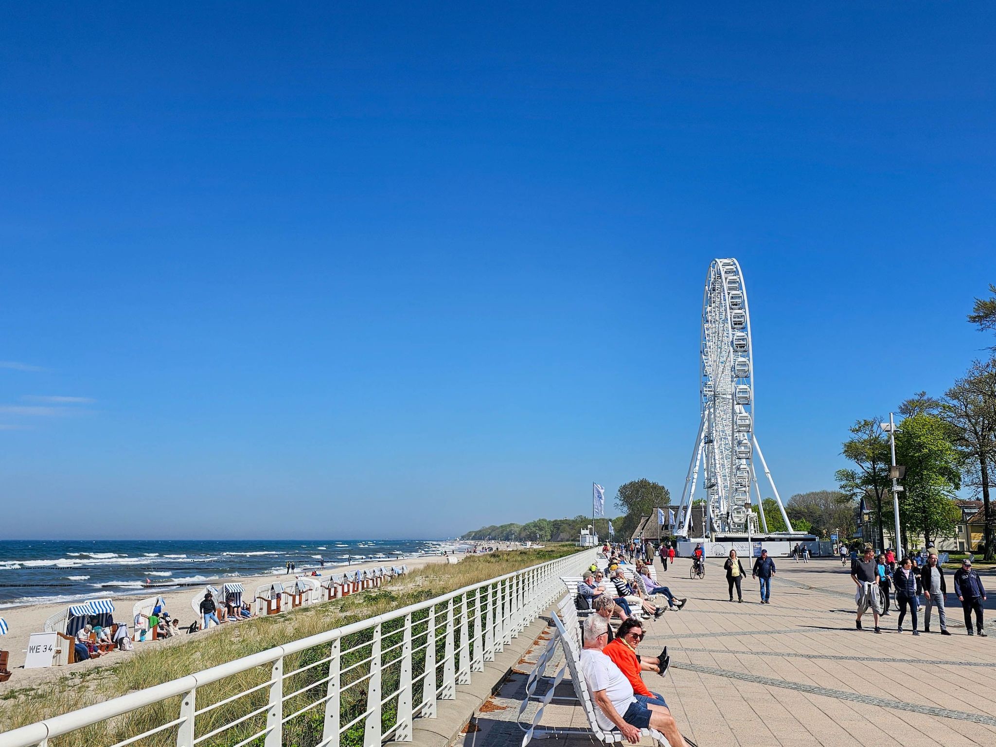 Apartment am Strand-Binnen