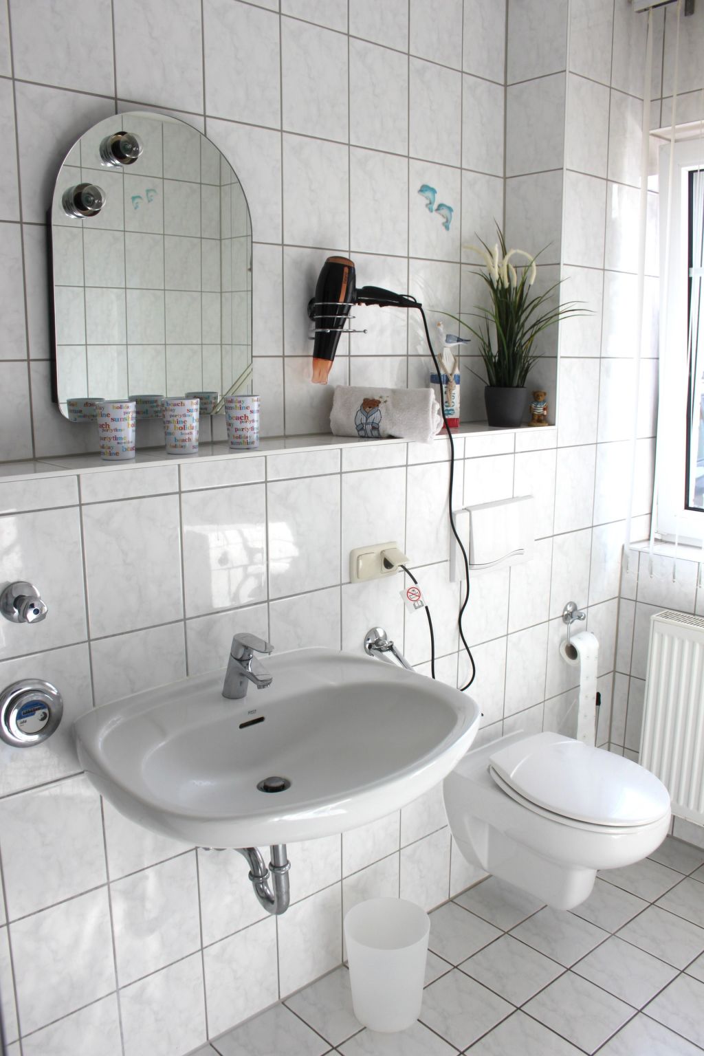 Strandnahe Wohnung mit Terrasse und Parkplatz-Dedans