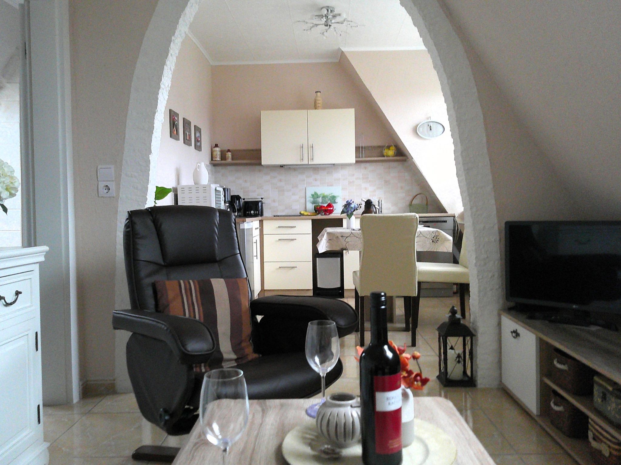 Geräumige Ferienwohnung in Zingst mit Terrasse-Dedans