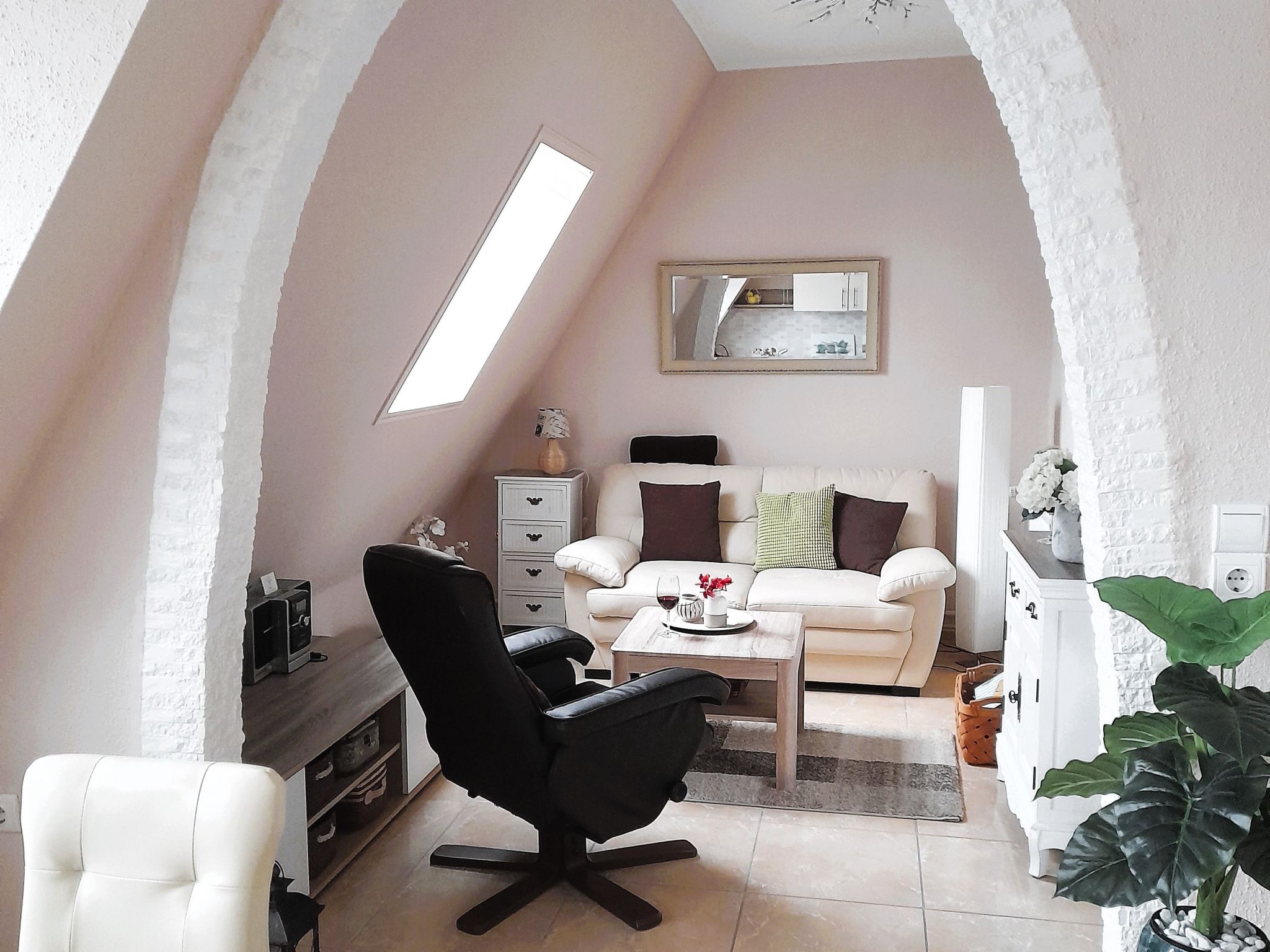 Geräumige Ferienwohnung in Zingst mit Terrasse-Dedans