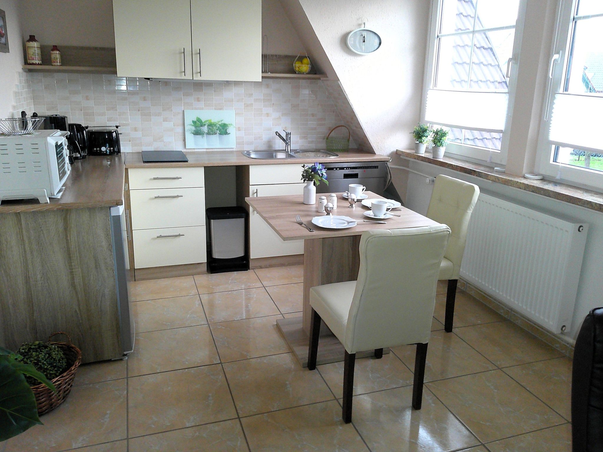 Geräumige Ferienwohnung in Zingst mit Terrasse-Dedans