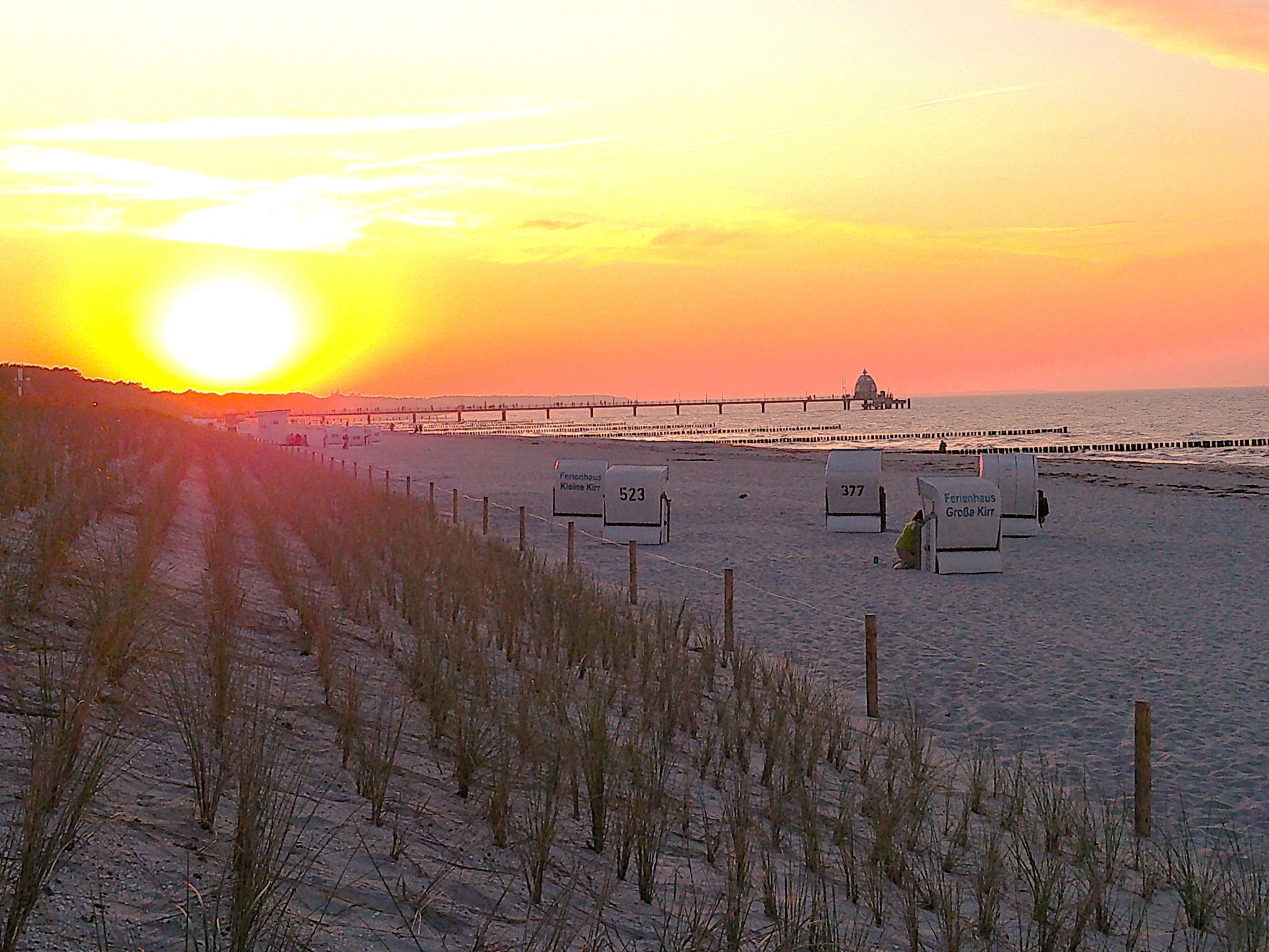 Geräumige Ferienwohnung in Zingst mit Terrasse-Dedans