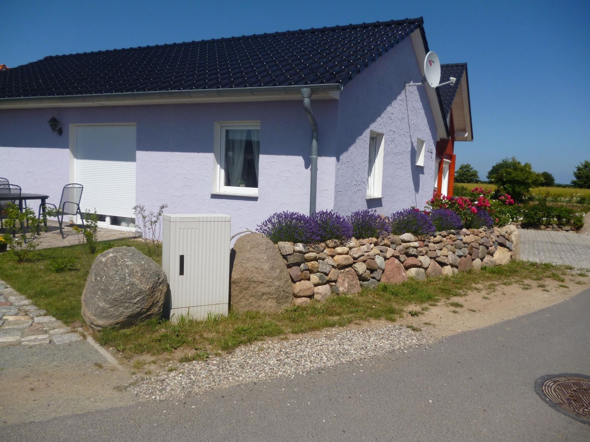 Freistehendes Ferienhaus in Lancken mit Sauna