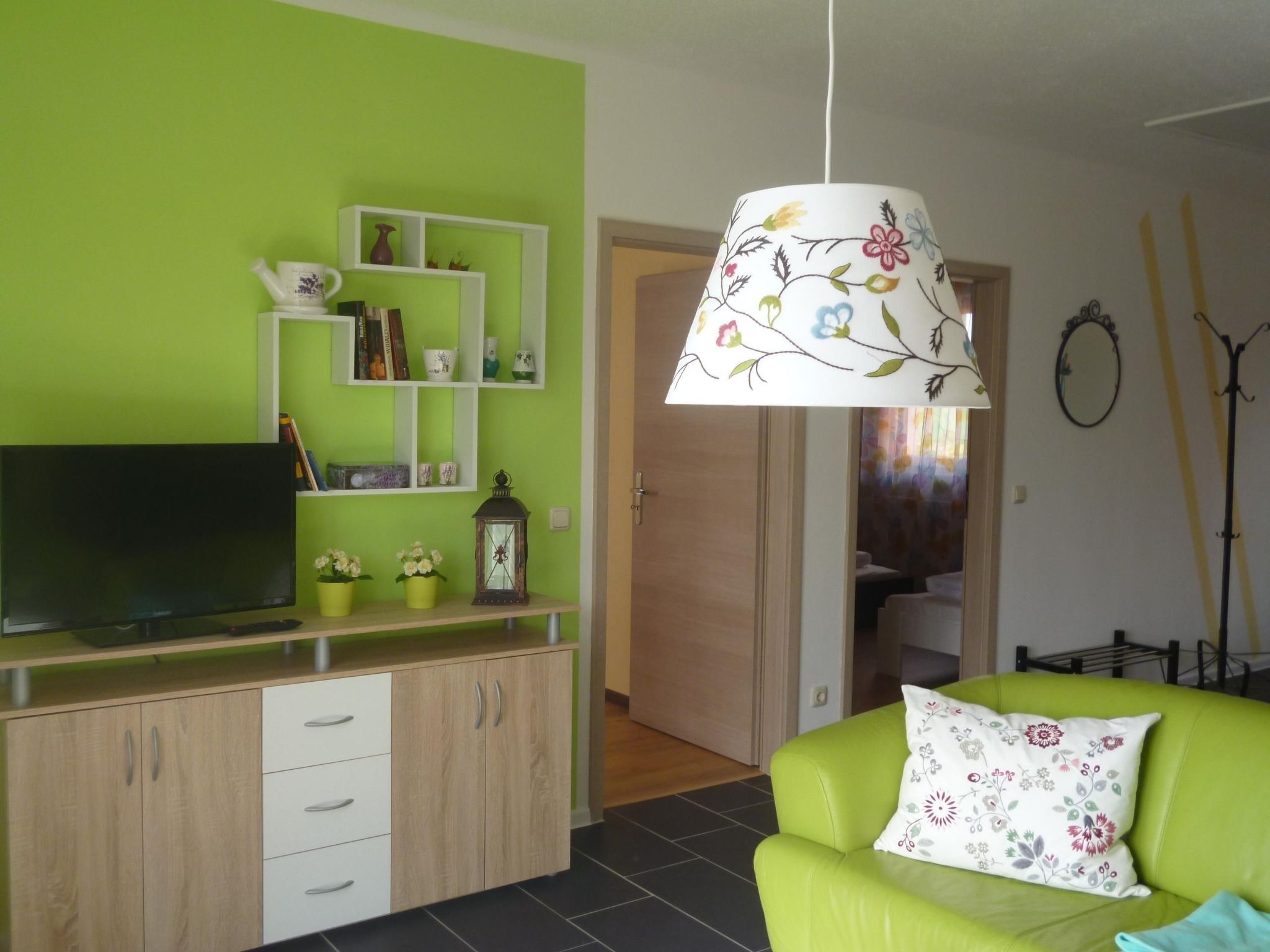 Freistehendes Ferienhaus in Lancken mit Sauna-Binnen