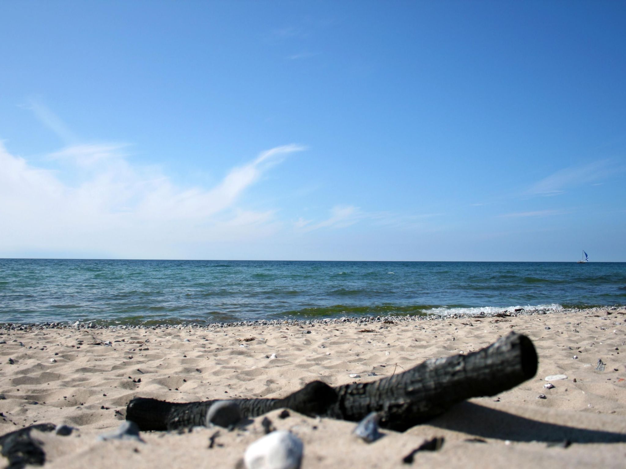 Freistehendes Ferienhaus in Lancken mit Sauna-Binnen