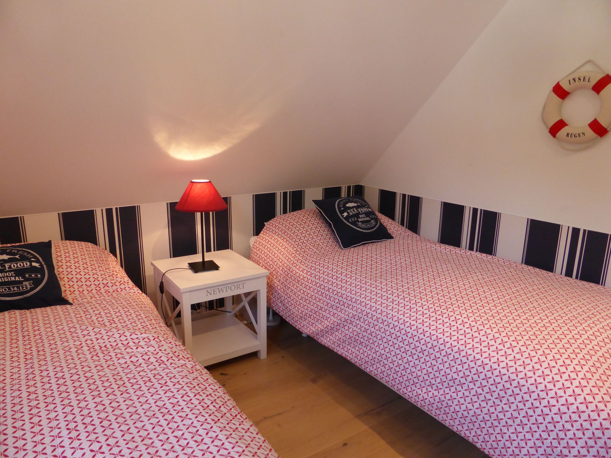 Komfortables Ferienhaus in Breege mit Sauna-Binnen